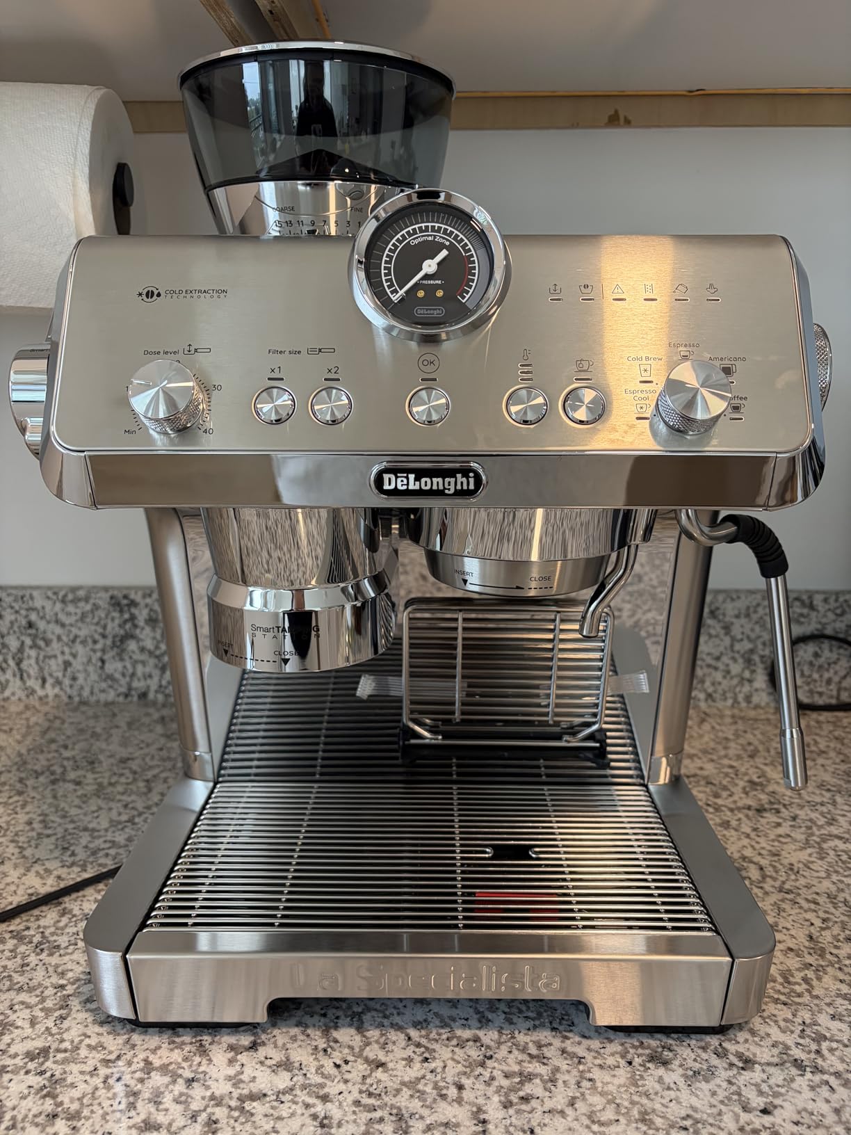 De'Longhi La Specialista Opera Espresso Machine with Coffee Grinder customer photo 1