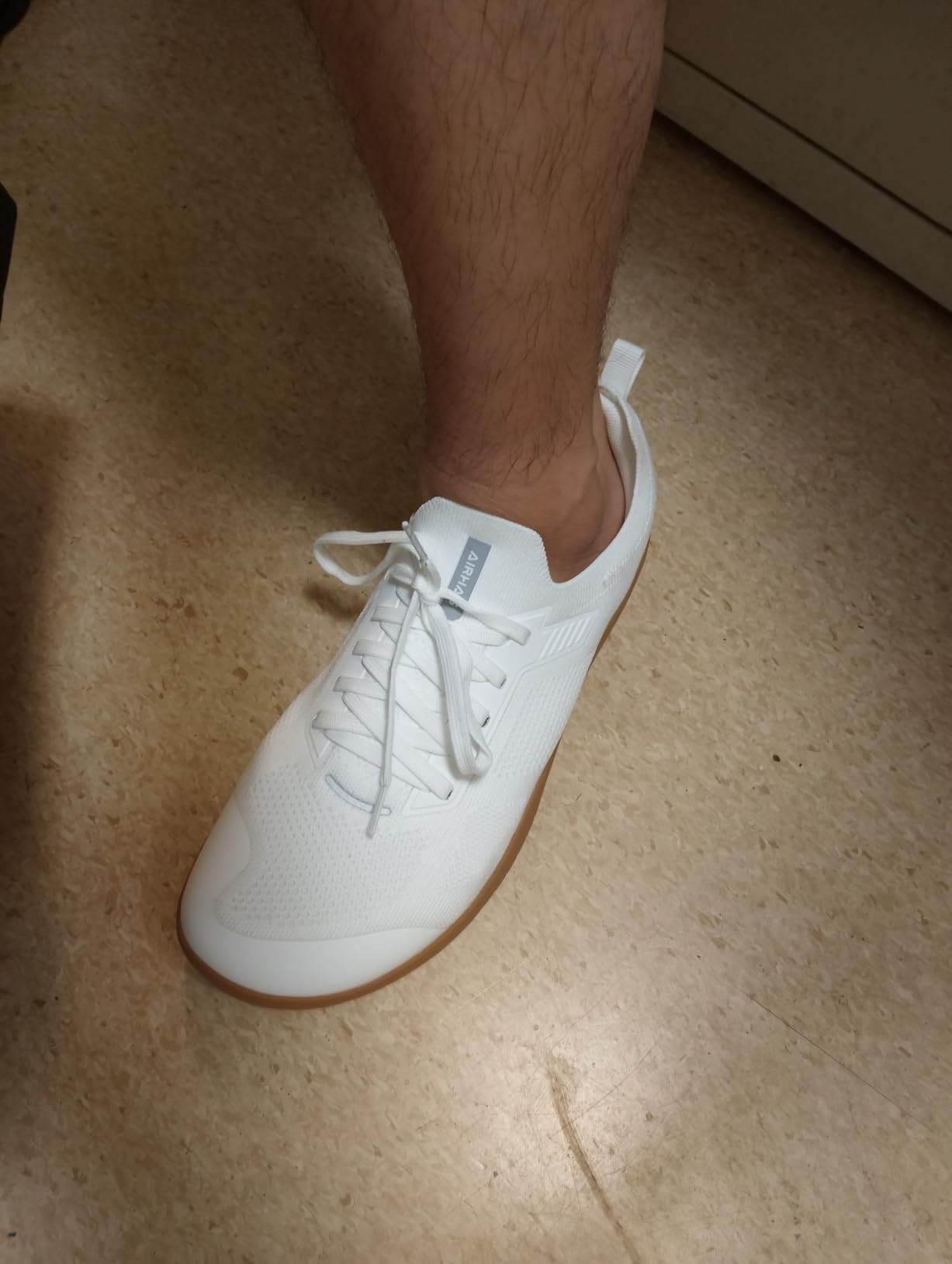 Men's Barefoot Shoes Zero Drop Minimalist Sneakers with Anatomical Toe Box customer photo 2