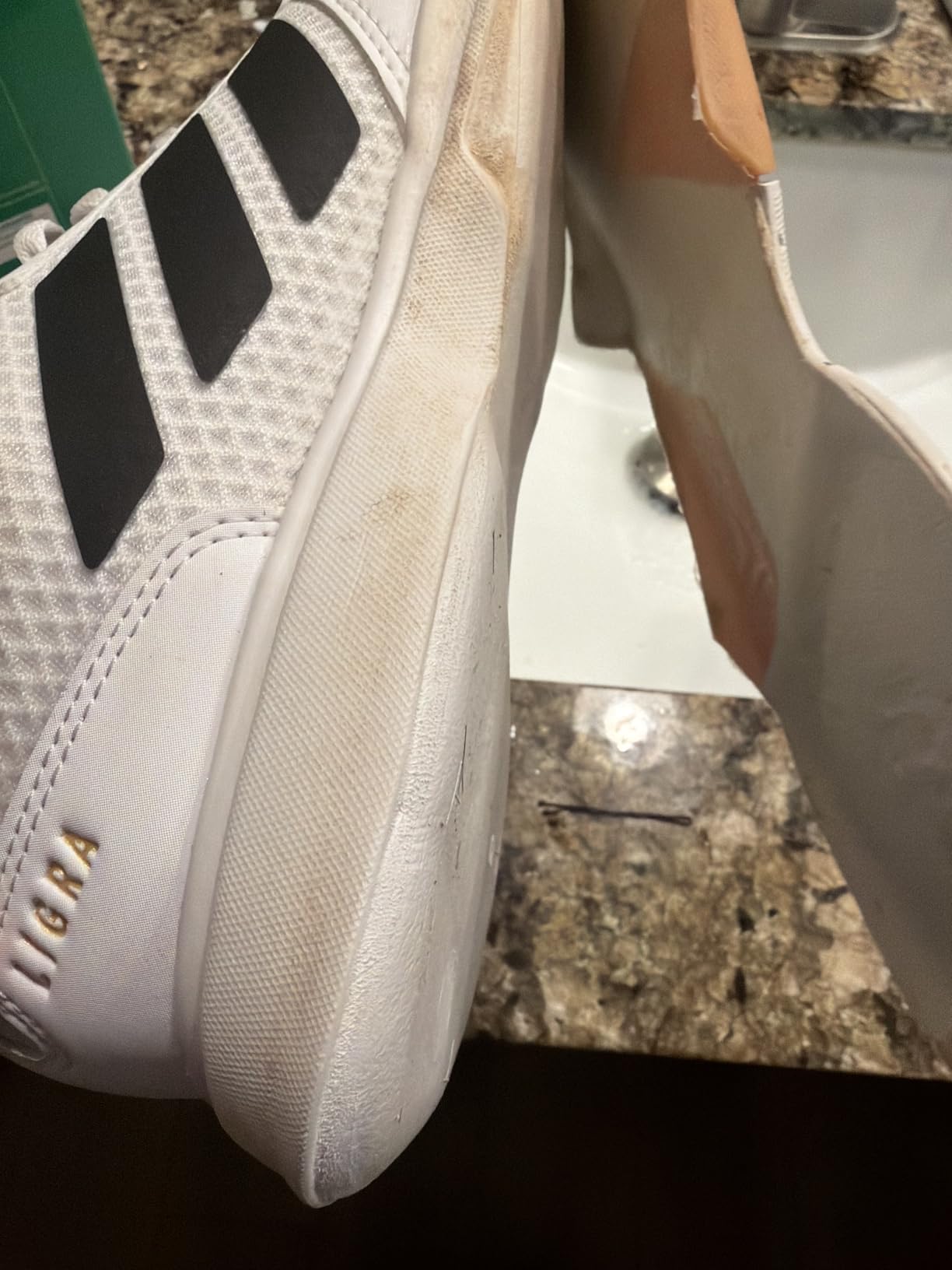 adidas Womens Ligra 8 Indoor Shoes customer photo 2