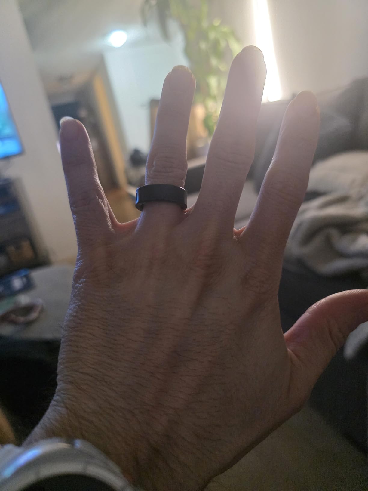 SAMSUNG Galaxy Ring, AI Smart Ring, Size First w/Sizing Kit, No App Subscription, Fitness Monitor, Sleep Tracker, Up to 7-Day Battery, Size 9, Titanium Silver [US Version, 1Yr Manufacturer Warranty] customer photo 1