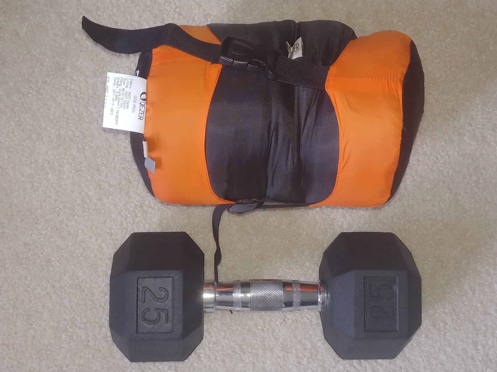 Down Sleeping Bag for Adults, Lightweight Backpacking Camping Hiking customer photo 2