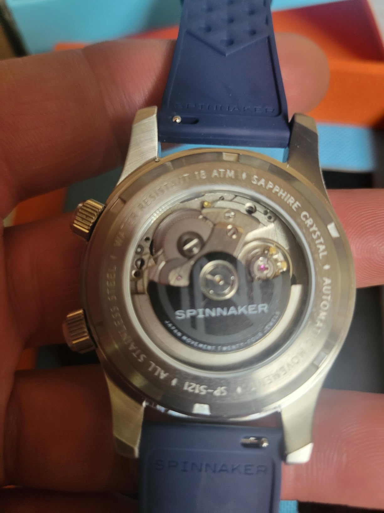 Spinnaker Men's Bradner GMT Automatic Watch with Solid Stainless Steel Bracelet SP-5121 customer photo 1