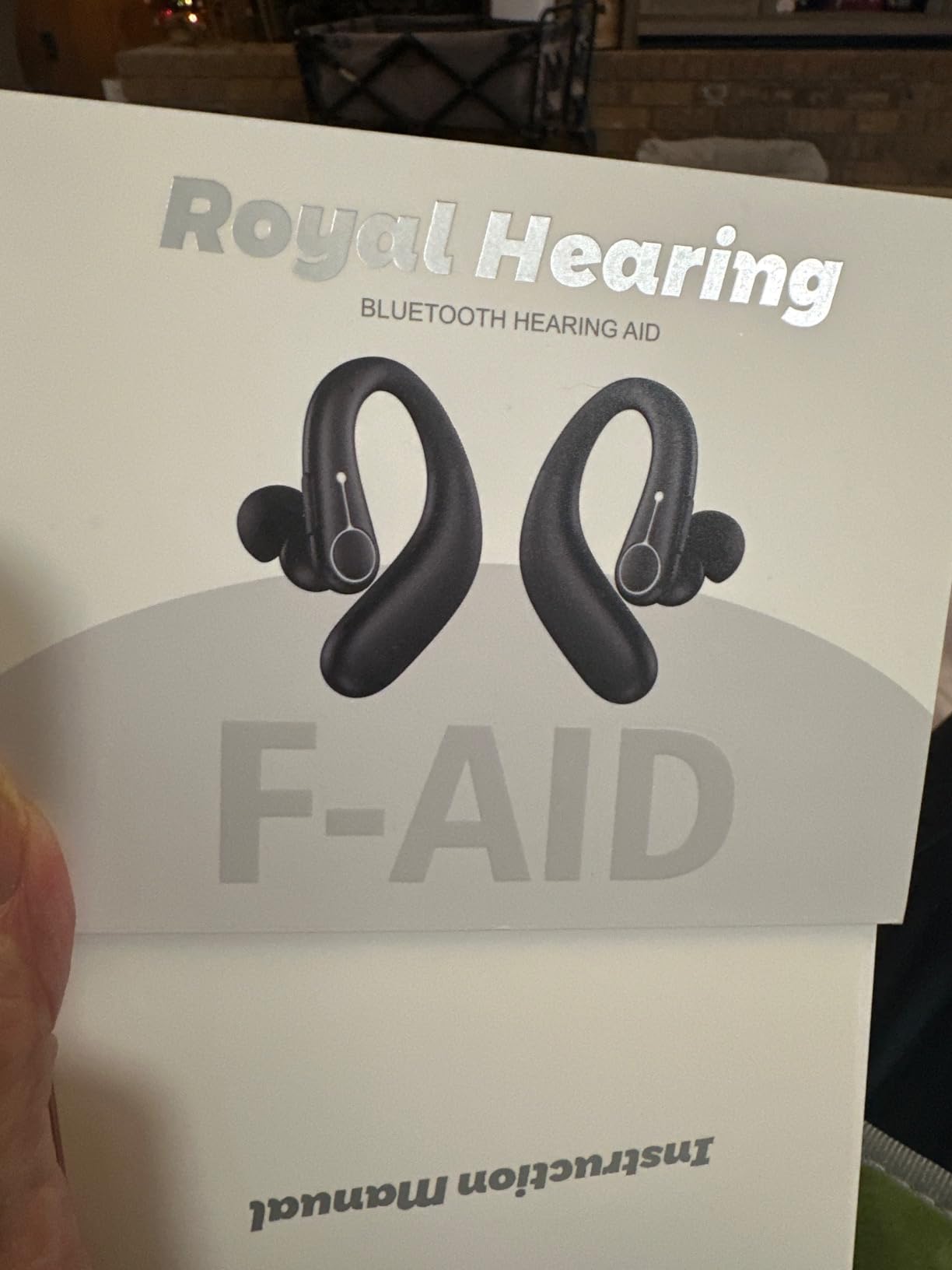 Hearing Aids, Hearing Aids for Seniors with Bluetooth, Rechargeable Hearing Aid with Noise Cancellation, 5-Level Button Volume Control, OTC Hearing Amplifier for Moderate Hearing Loss, Clear Sound customer photo 1