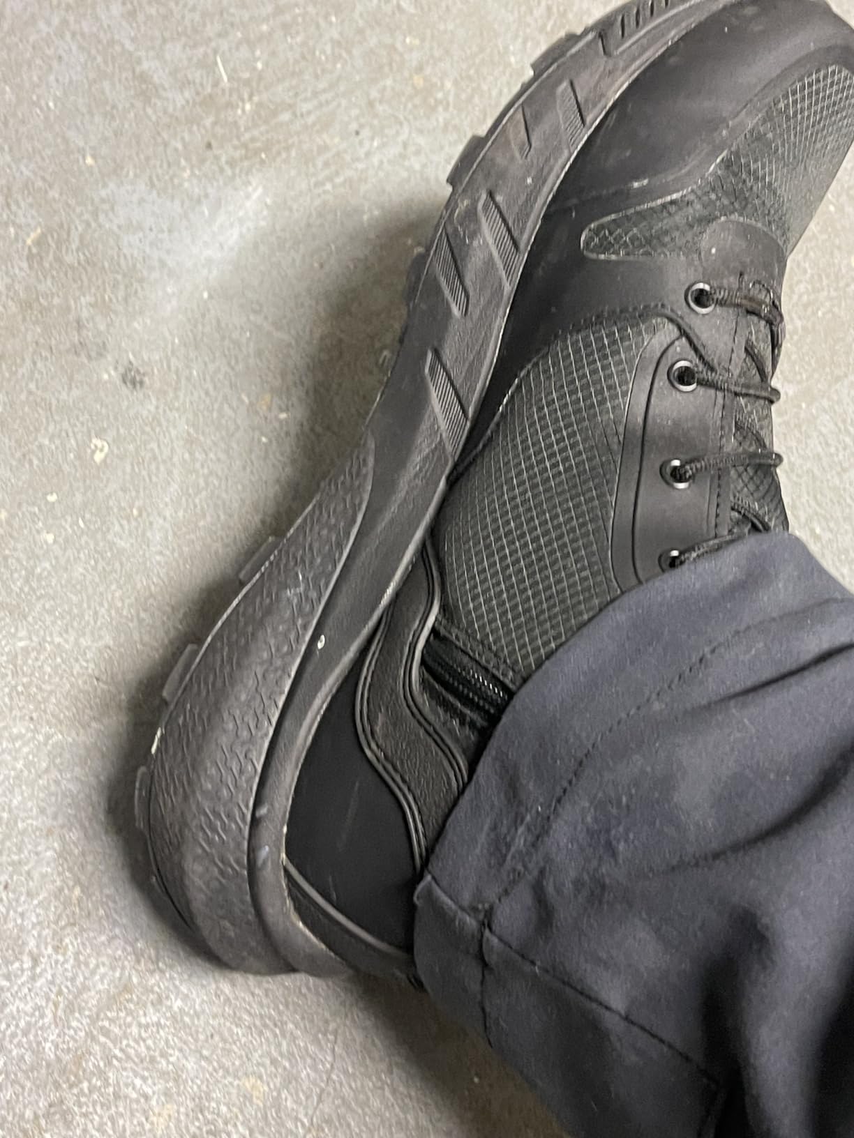 NORTIV 8 Men's Military Tactical Boot Zipper Lightweight customer photo 2