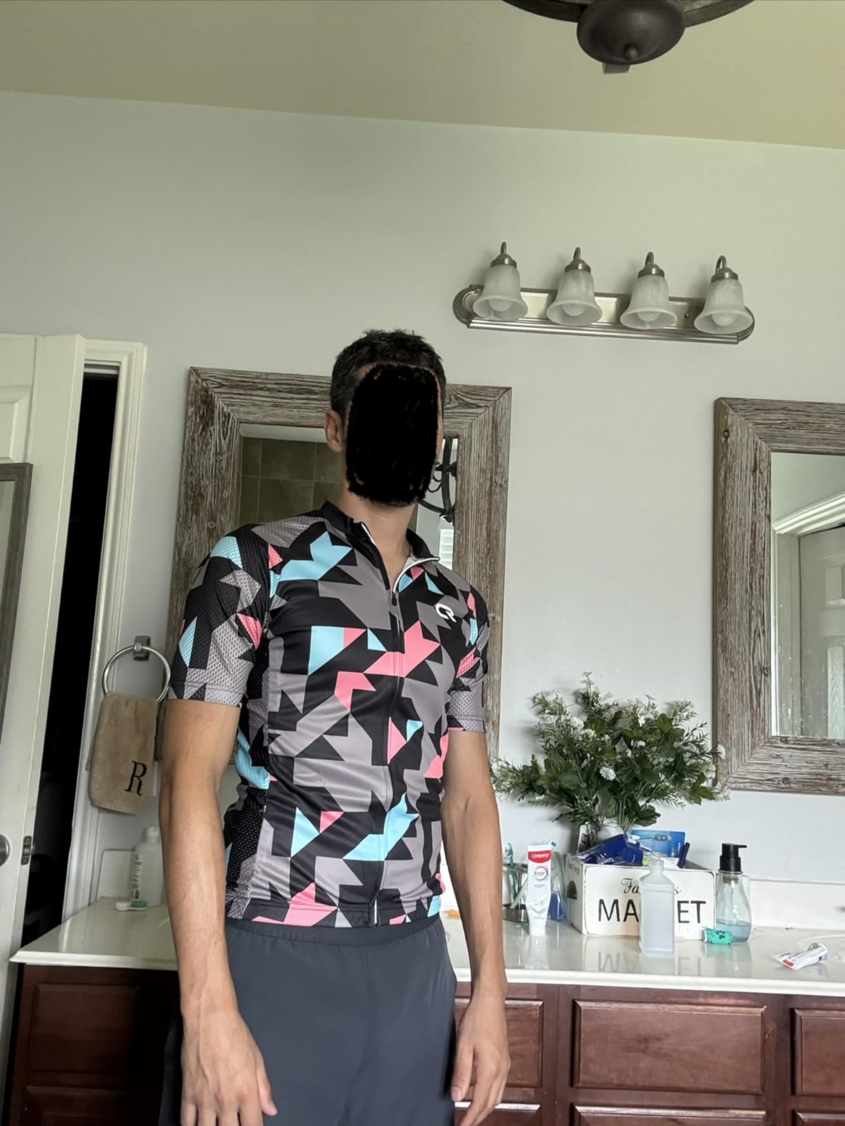 Coconut Ropamo CR Mens Cycling Jersey Short Sleeve Road Bike Shirt with 3+1 Zipper Pockets Breathable Quick Dry customer photo 1