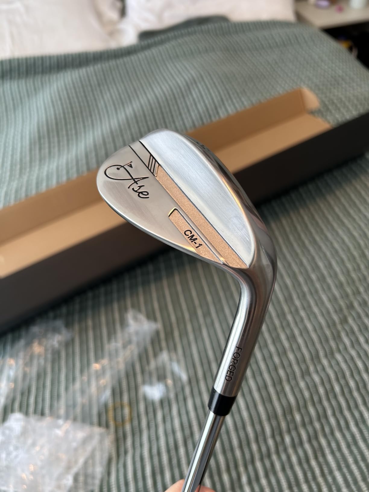 Premium CM-1 Golf Wedge Set or Single Golf Wedges - Full Face Grooves + Milled Face Wedges, Premium Grip, Increased Spin, Wedges for Men Lob, Gap, Sand Wedges customer photo 1