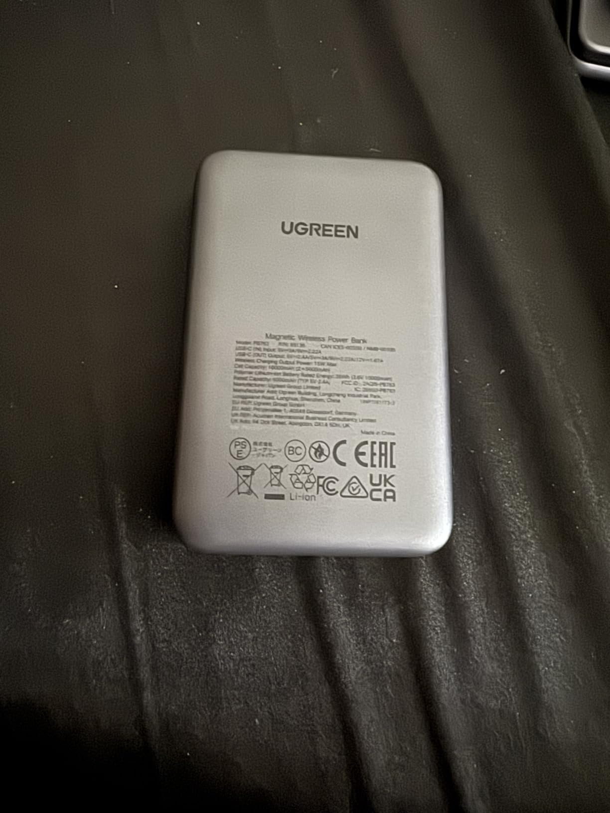 UGREEN 10000mAh Qi2 15W Slim Magnetic Power Bank PD 20W for iPhone 17 customer photo 2