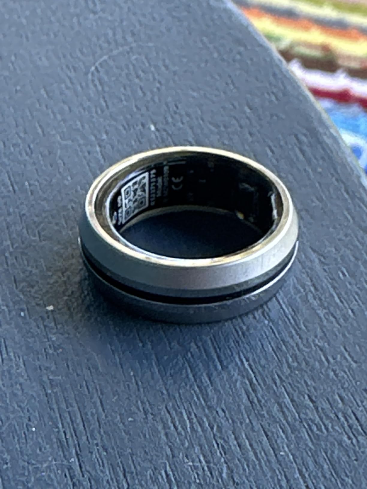 RENPHO Lynx Smart Ring, Subscription-Free App, Silver, Size 9 customer photo 1
