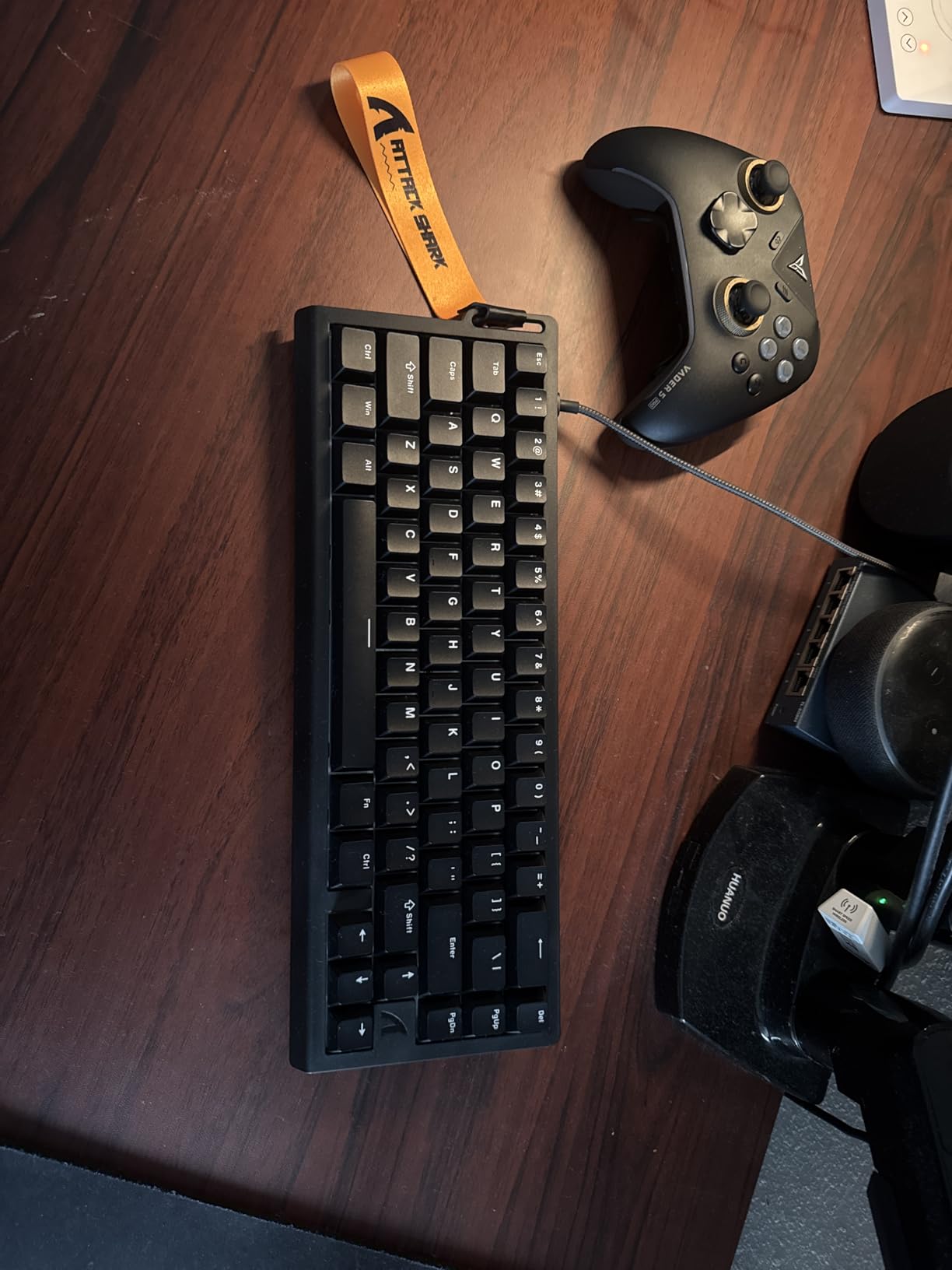 ATTACK SHARK X68 HE RT Mechanical Gaming Keyboard 60% Wired TKL-Black | Adjustable Actuation,Hall Effect Magnetic Switch,8KHz Polling Rate,RGB Backlit,Top Mount, Web Driver for PC Mac Esport Gamer customer photo 2