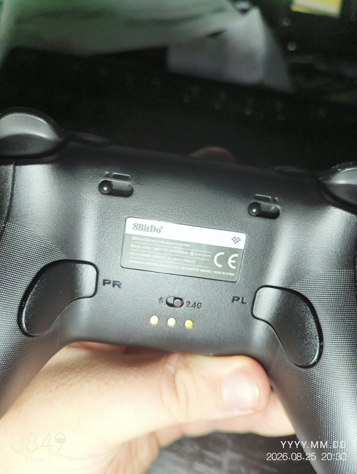 8Bitdo Ultimate 2 Wireless Controller for PC, Apple, Steam & Android, Black customer photo 1