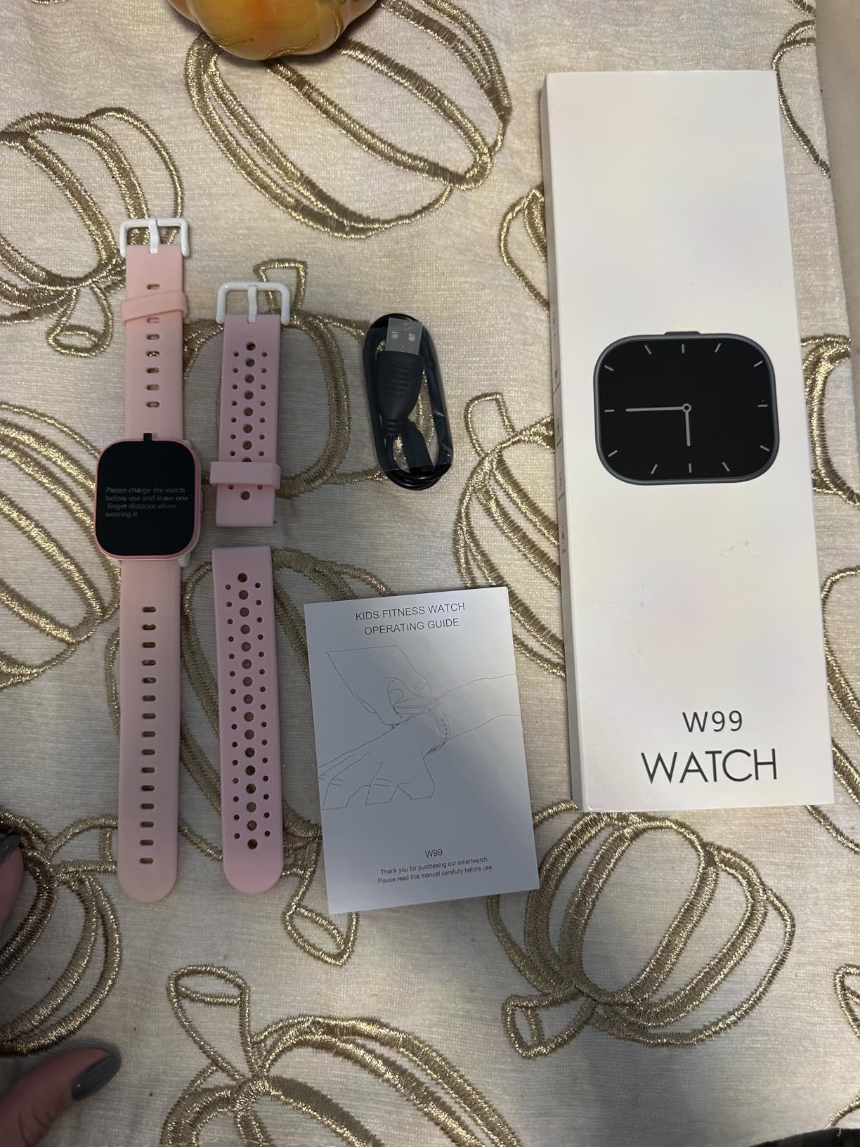 meoonley Kids Watch for Girls Boys with IP68 Waterproof, Girls Watch with 19 Sports Modes, Sleep Tracking, Pedometer, Stopwatch, Kids Activity Tracker, Birthday Gifts for Girls Age 6-15 Years Old customer photo 1