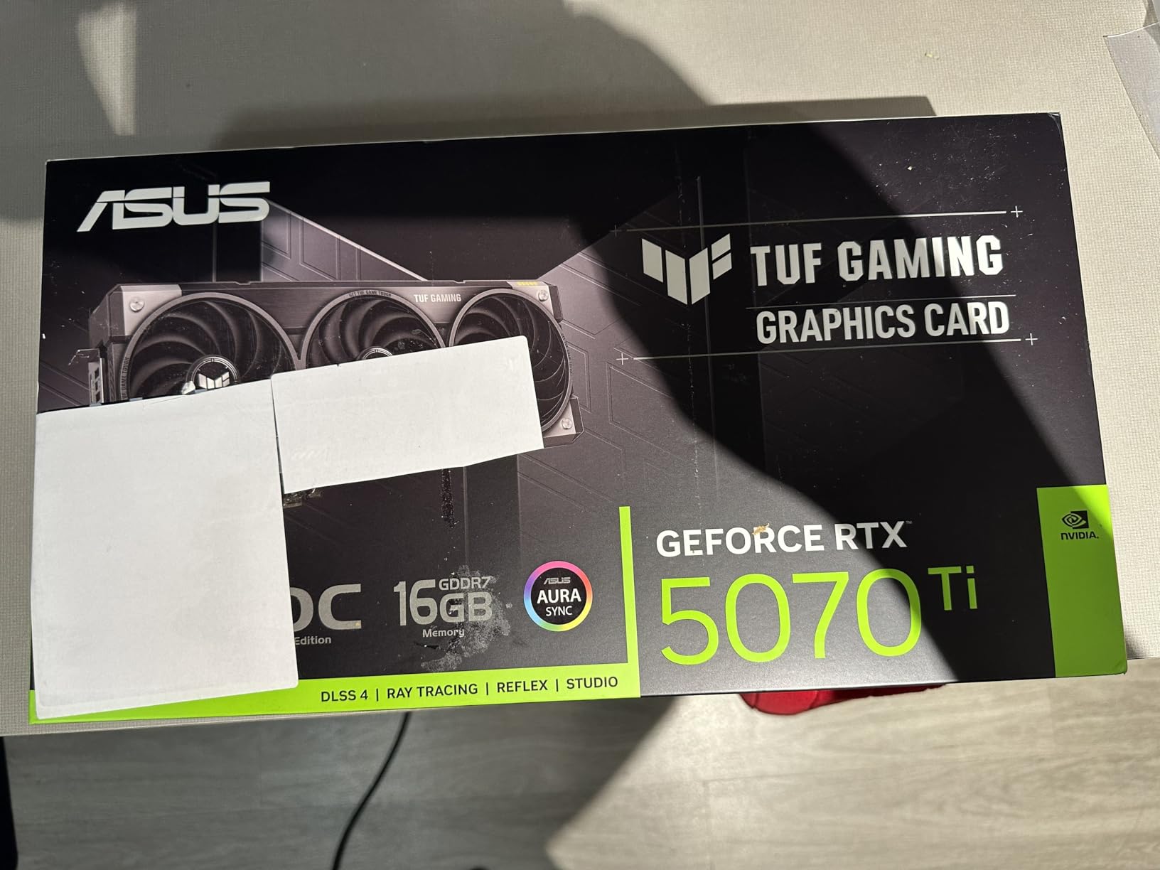 ASUS TUF Gaming GeForce RTX 5070 Ti 16GB GDDR7 OC Edition Graphics Card customer photo 1