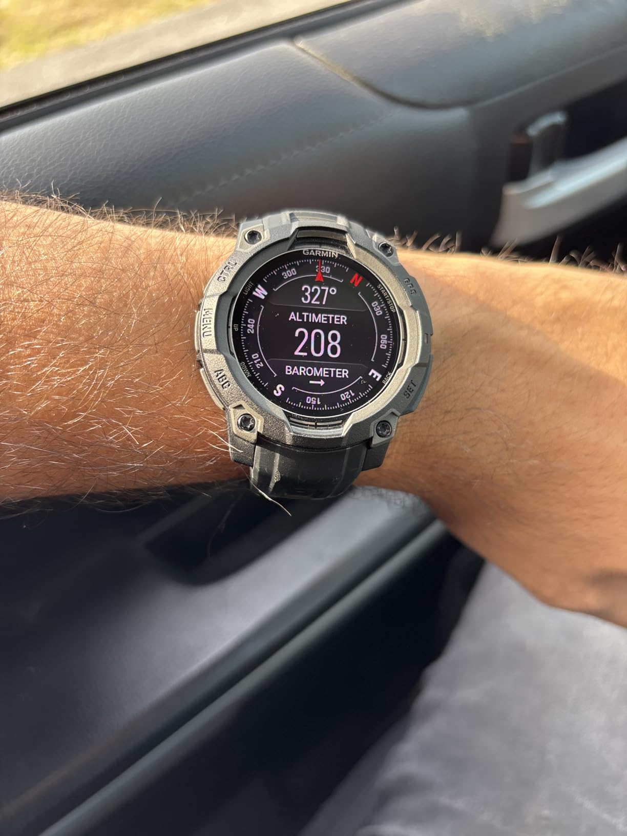 Garmin Instinct® 3 AMOLED, Rugged GPS Smartwatch, 45mm, Black customer photo 2