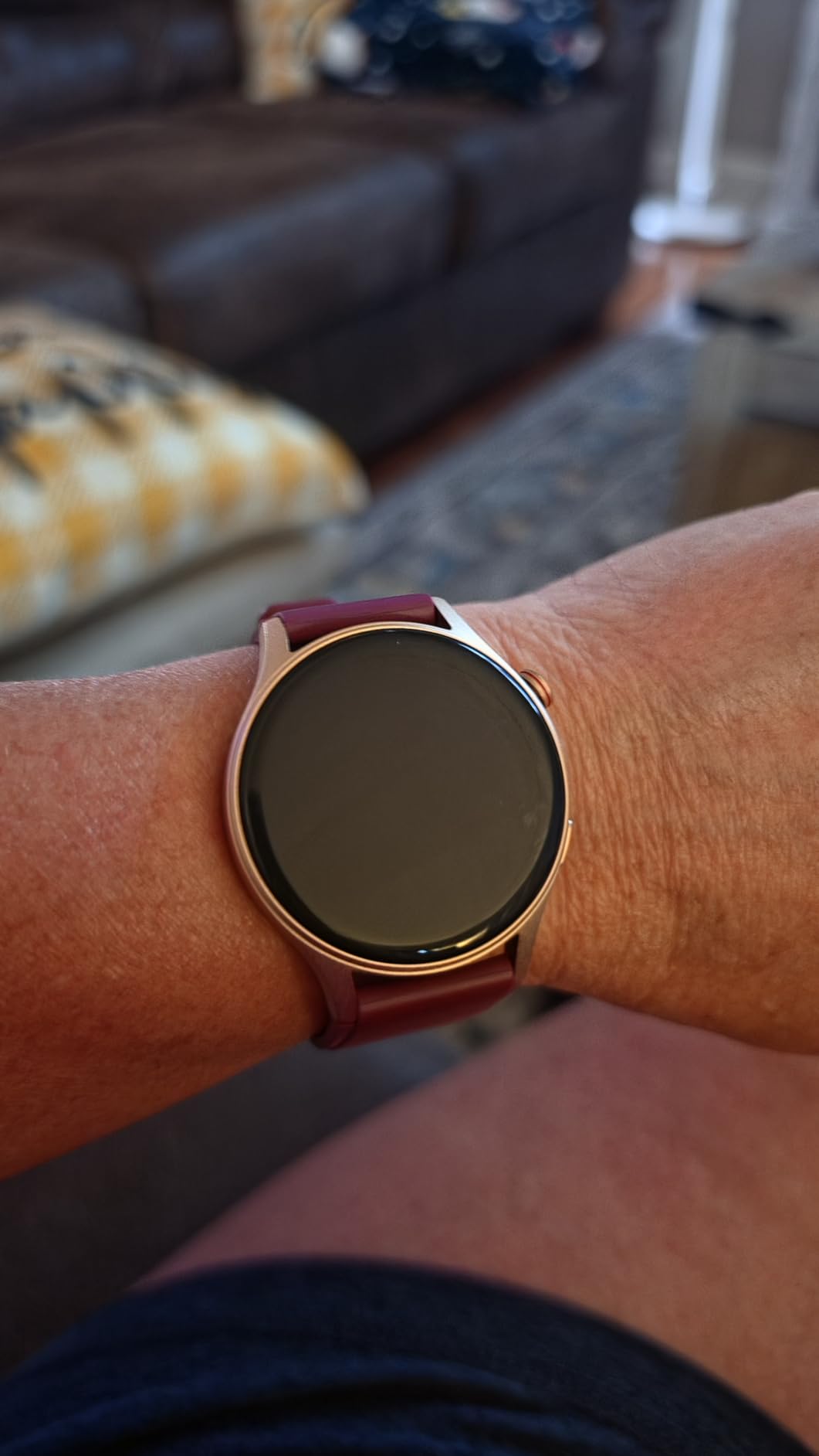 aeac Smart Watch for Men Women, Answer/Make Call, 1.32'' AMOLED Screen customer photo 1
