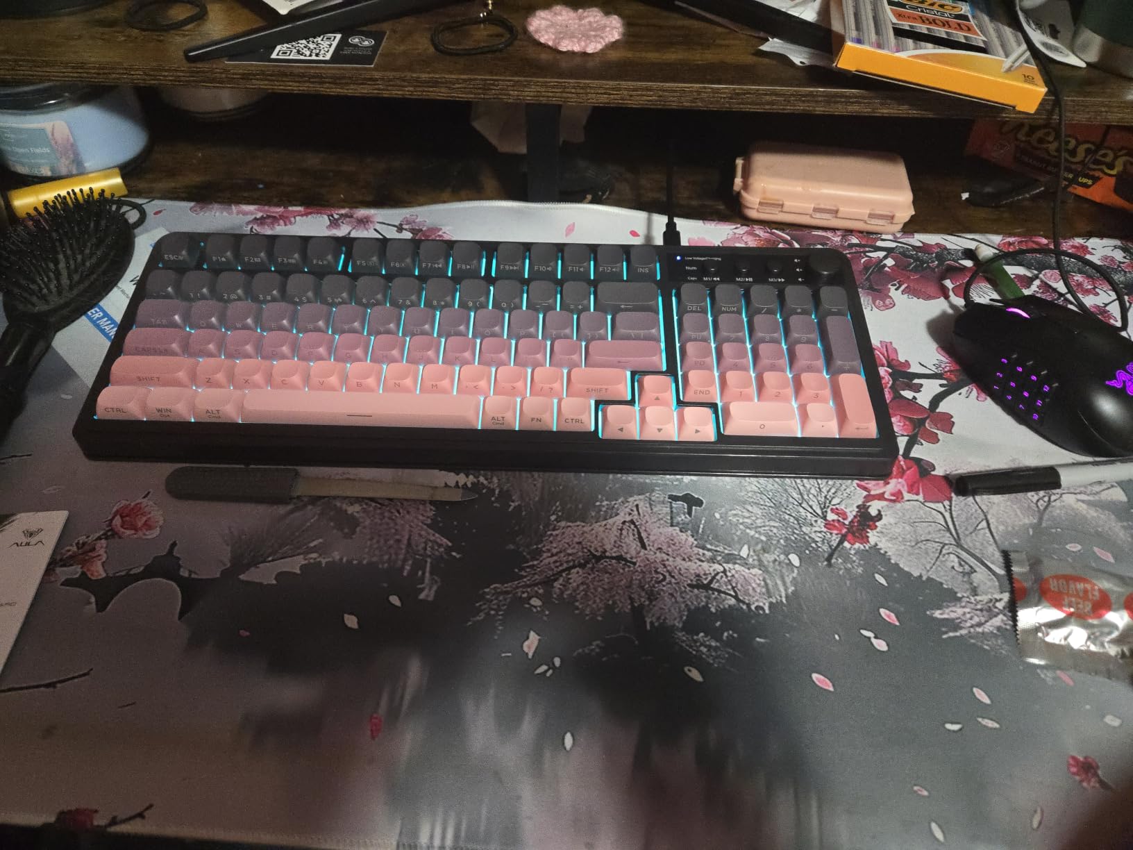 AULA S99 Wireless Keyboard,99 Key Computer Gaming Keyboards with Number Pad customer photo 1