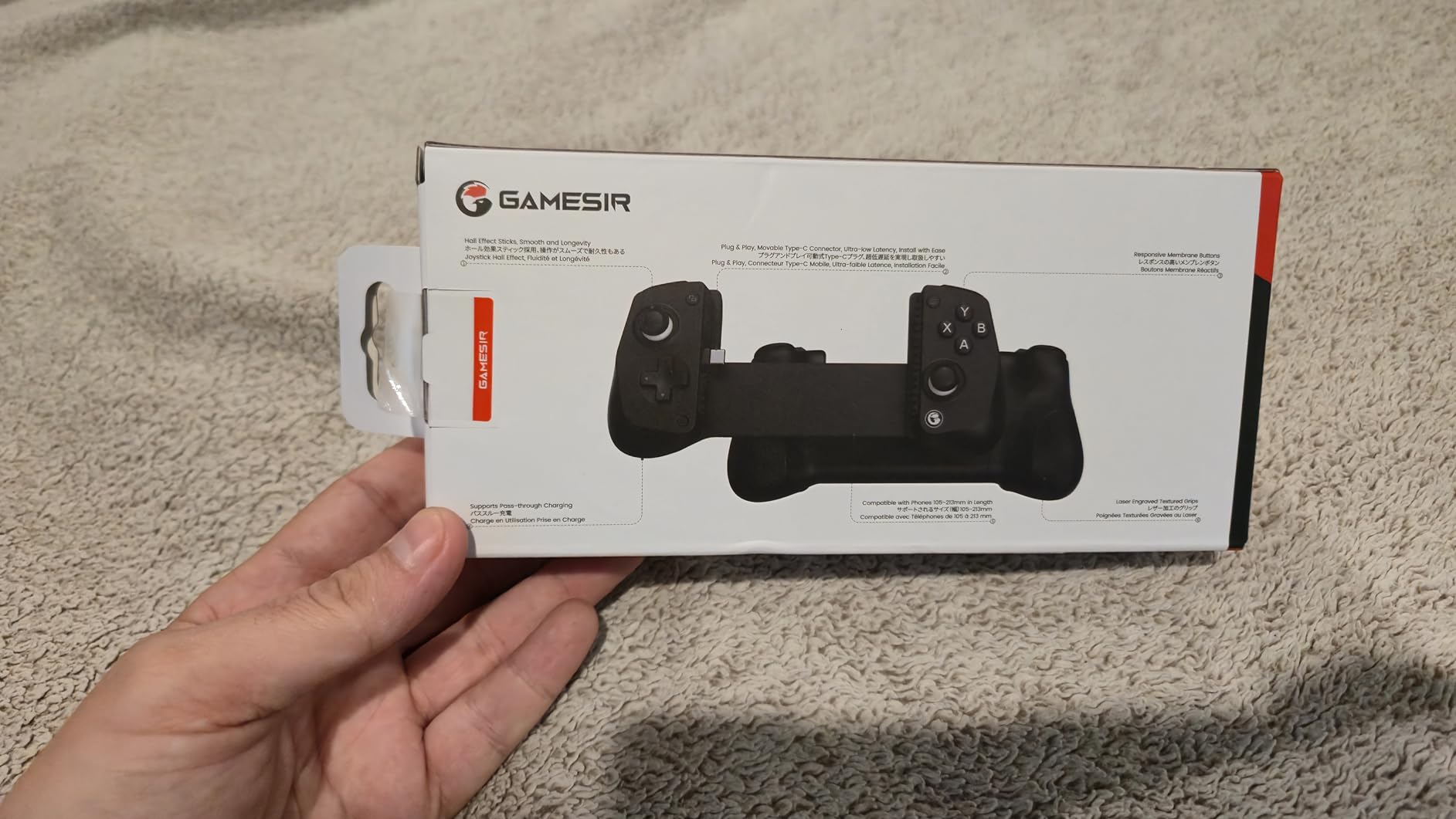GameSir X5 Lite Mobile Gaming Controller for Android,Hall Effect Joystick customer photo 1
