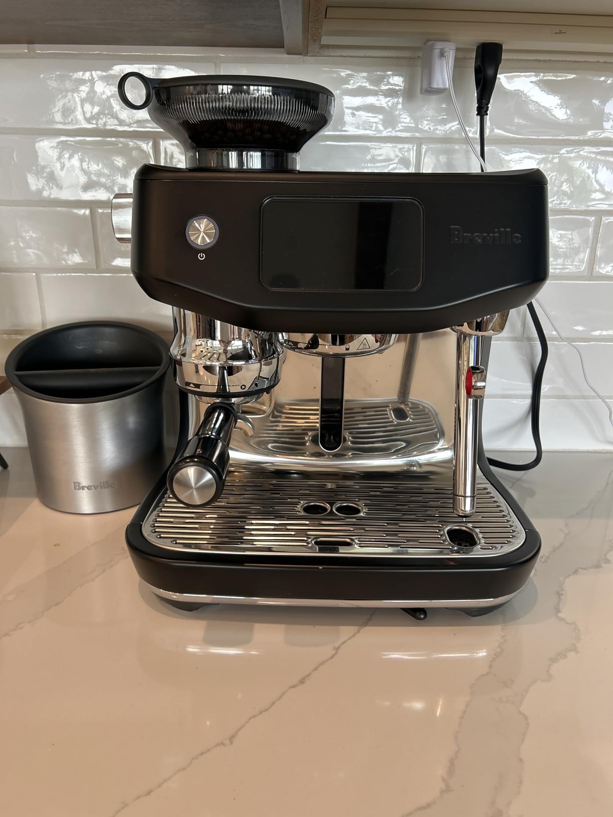 Breville BES985BSS Oracle Jet Espresso Machine, Brushed Stainless Steel customer photo 2