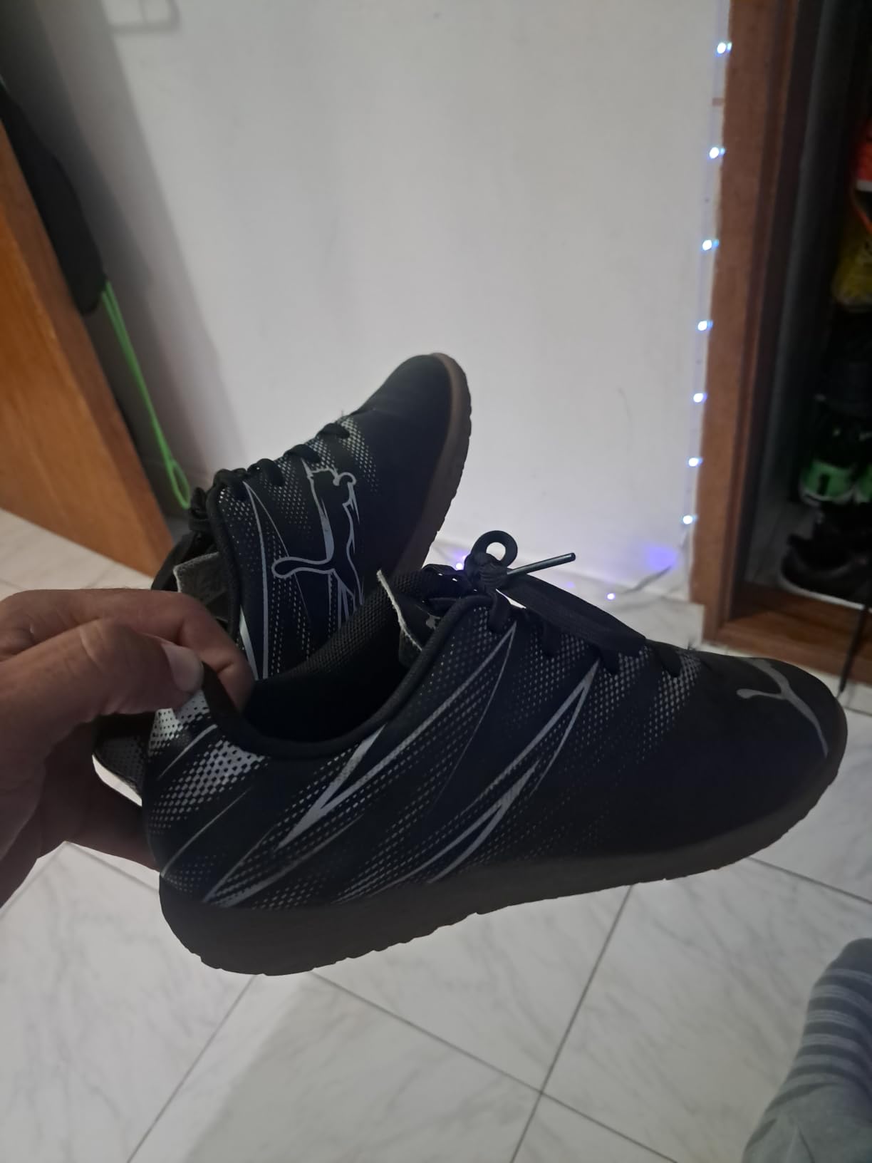 PUMA Kids' Attacanto Firm Ground Soccer Shoes customer photo 1