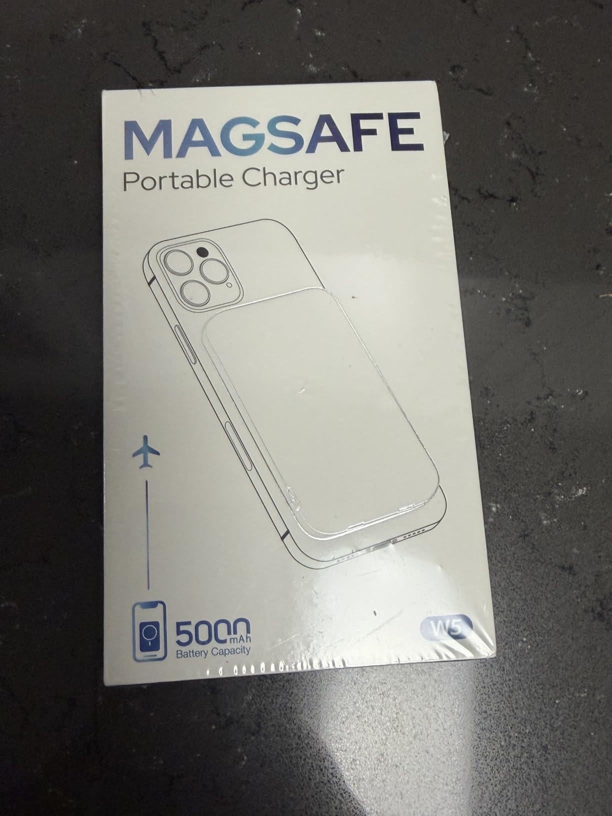 for Magsafe Portable Charger, 5000mAh Slim Wireless Magnetic Power Bank customer photo 2