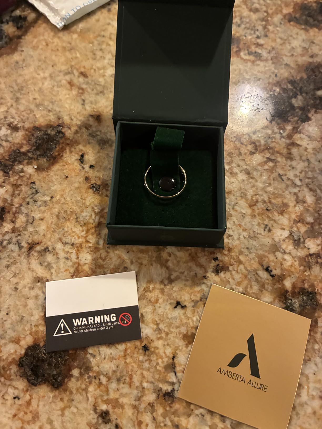 Amberta Solid Italian 14K Gold Wedding Bands for Women Men | Real 14K Gold Wedding Rings His and Hers | Polished Premium Yellow White Rings for Him and Her customer photo 2