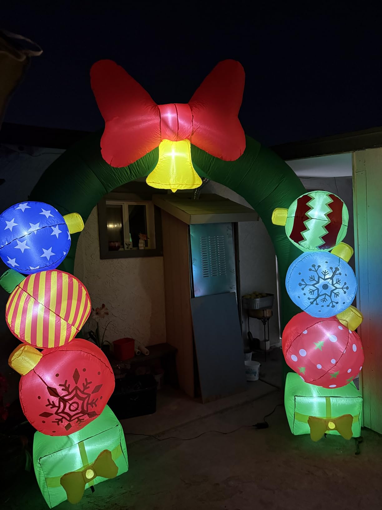 Kalolary 13FT Christmas Inflatables Archway Outdoor Decorations customer photo 2