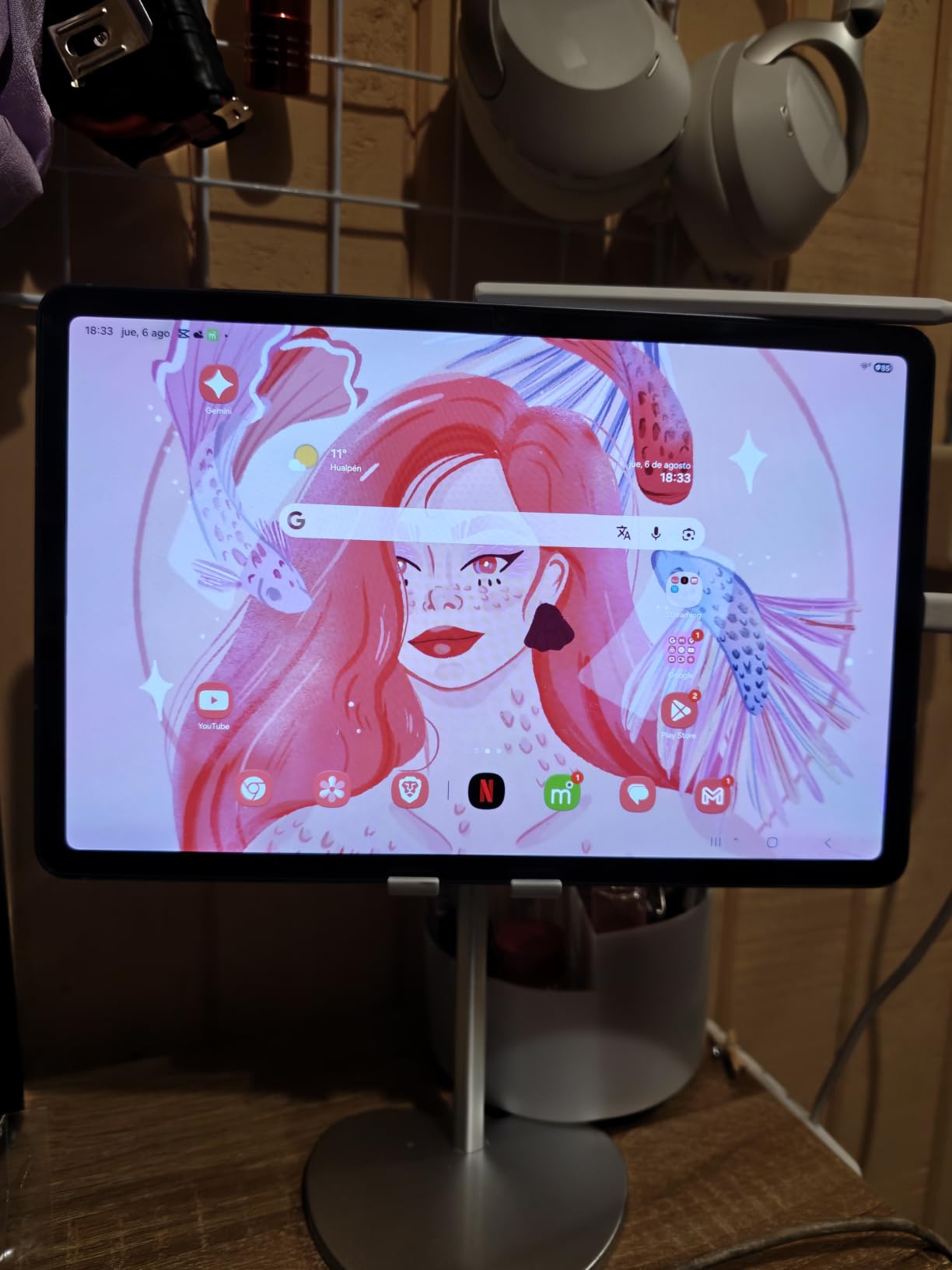 Samsung Galaxy Tab S11 512GB WiFi Android Tablet, Galaxy AI, IP68, Silver customer photo 1