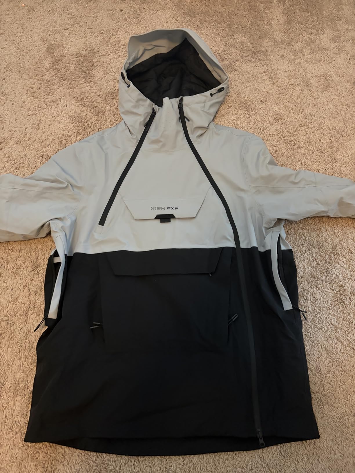 Mens Ski Jacket 3L Baggy Snowboard Pullover Snow Anorak customer photo 1