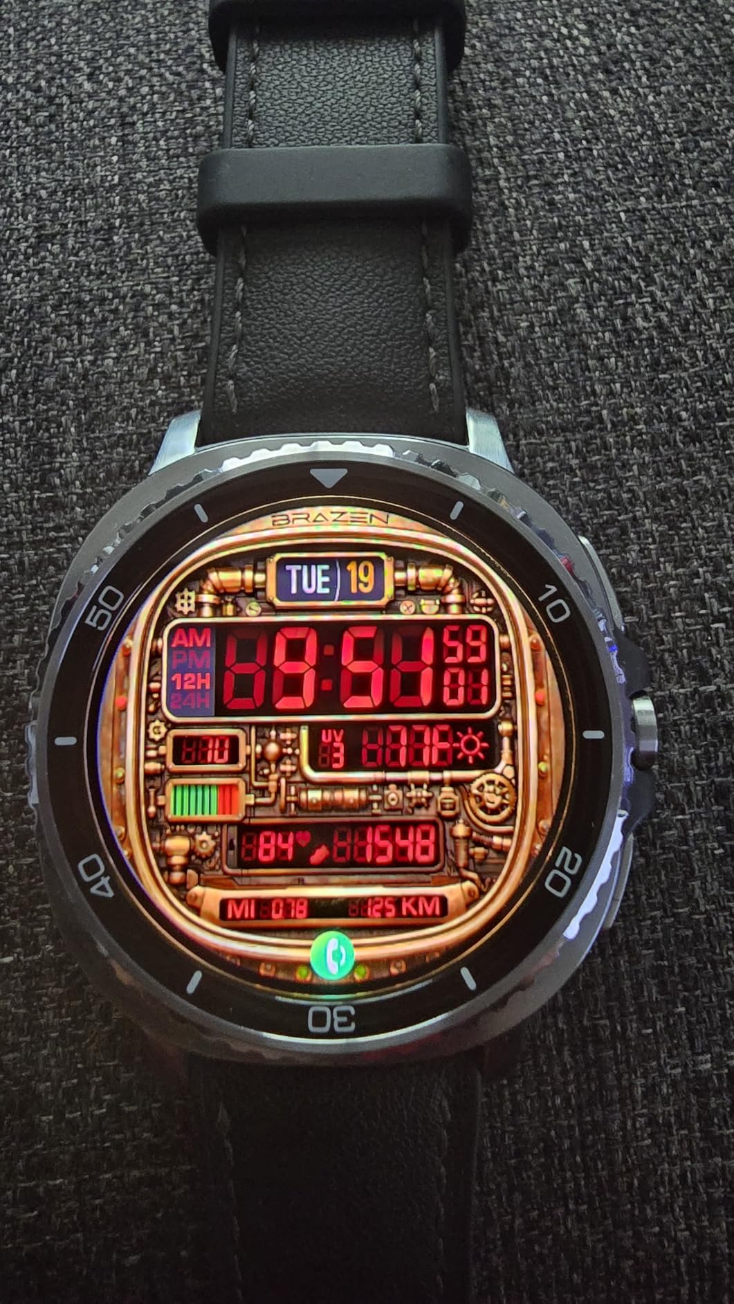 Samsung Galaxy Watch 8 Classic (2025) 46mm LTE Smartwatch, Cushion Design, Rotating Bezel, Quick Button, Sleep Coaching, Running Coach, Energy Score, Black [US Version] (Renewed) customer photo 1