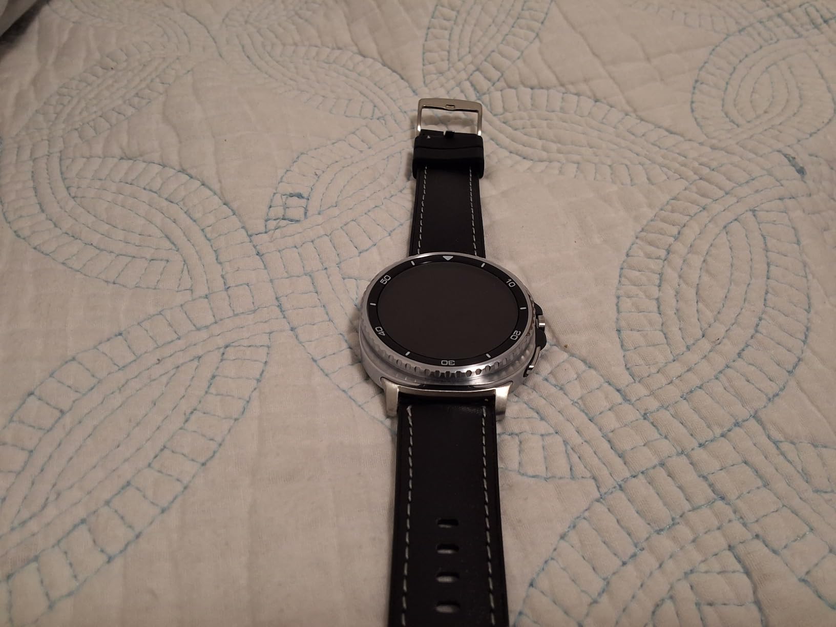 Samsung Galaxy Watch 8 Classic (2025) 46mm LTE Smartwatch, Cushion Design, Rotating Bezel, Quick Button, Sleep Coaching, Running Coach, Energy Score, Black [US Version] (Renewed) customer photo 2