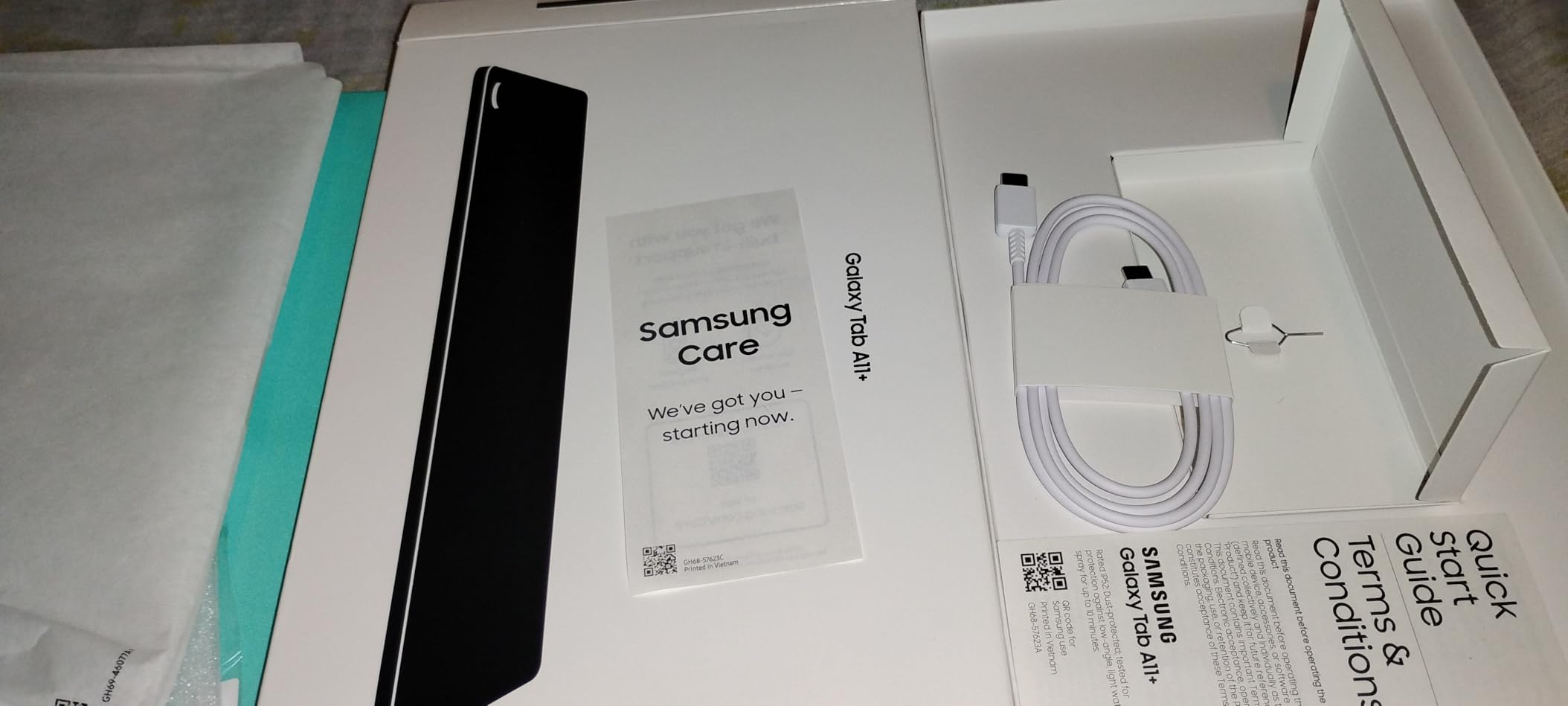 Samsung Galaxy Tab A11+ 6GB RAM, 128GB Storage, Expandable Storage, Gray customer photo 2