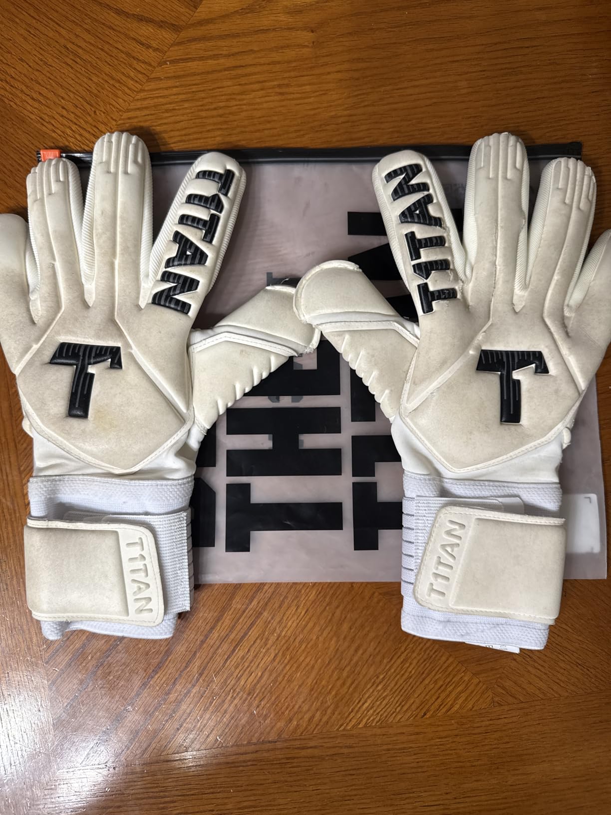 T1TAN Professional Goalie Gloves Legend, Sizes 6-11, Goalkeeper Glove for Adults, for Youth, Soccer Goalkeeper, Many Colors customer photo 1