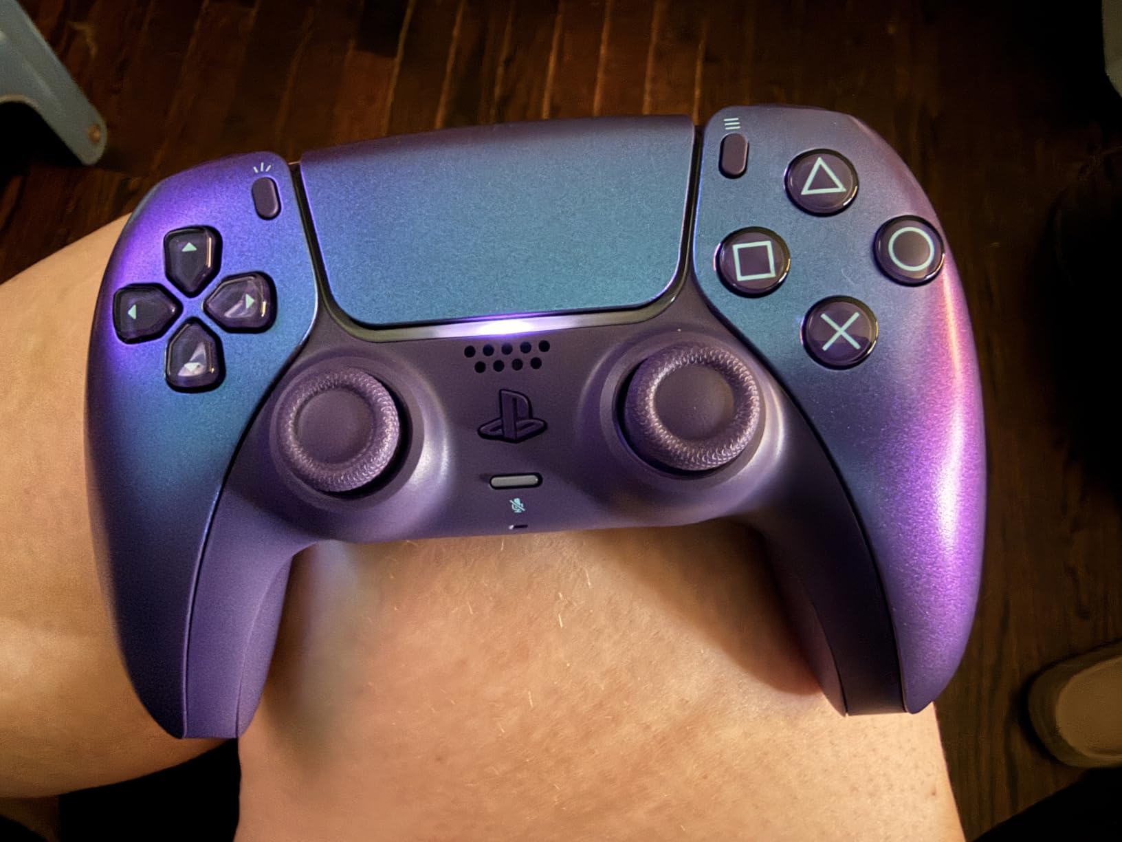 PlayStation DualSense™ Wireless Controller – Chroma Teal - For PS5, PC, MAC & Mobile customer photo 2