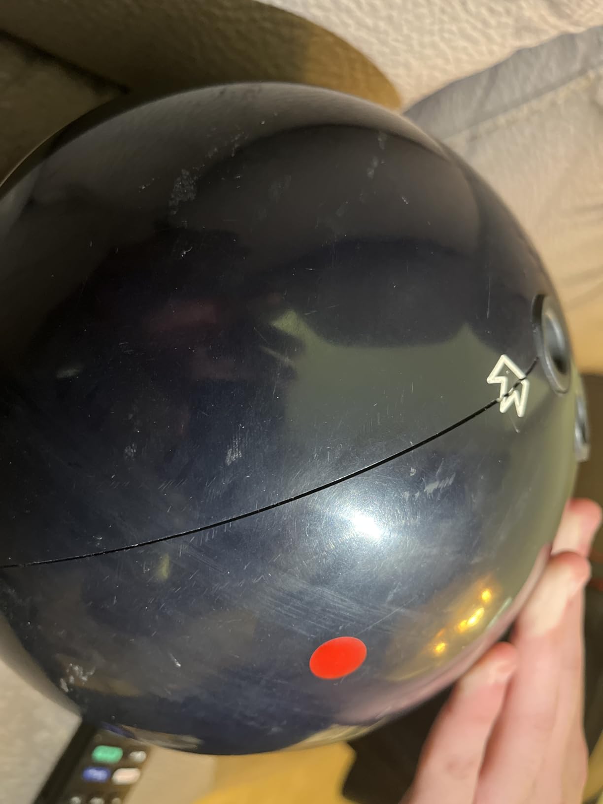 Brunswick Danger Zone Bowling Ball customer photo 1