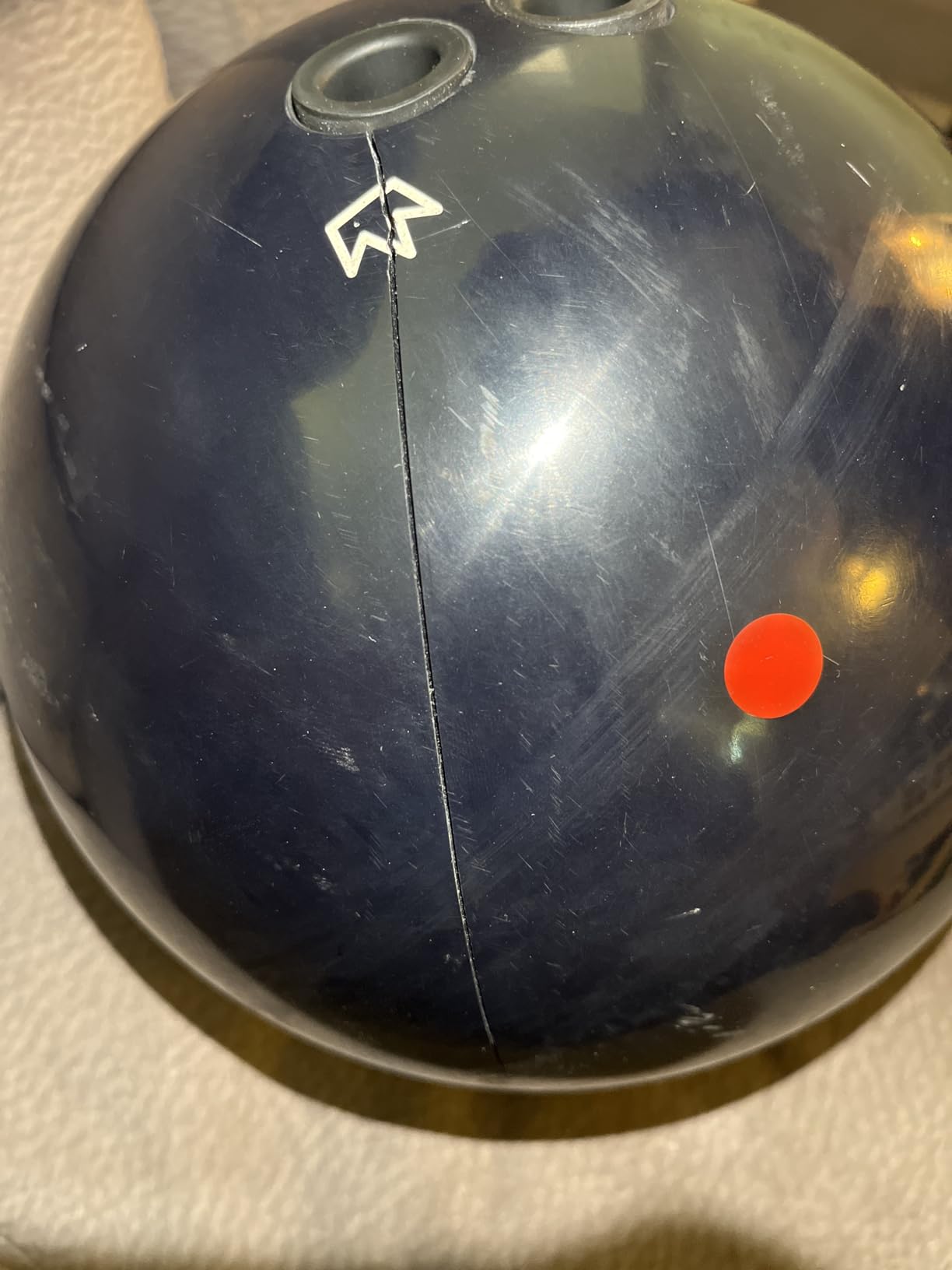 Brunswick Danger Zone Bowling Ball customer photo 2