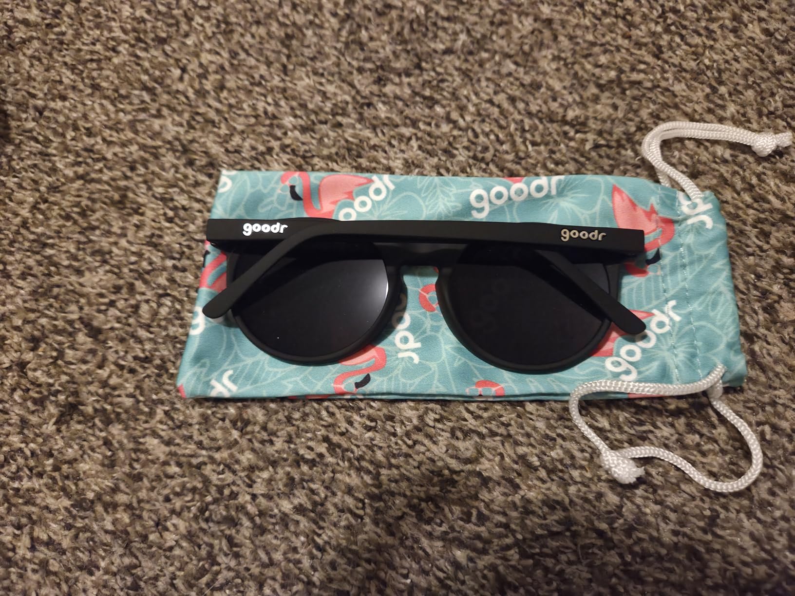 goodr Circle G Polarized Sunglasses Women customer photo 1