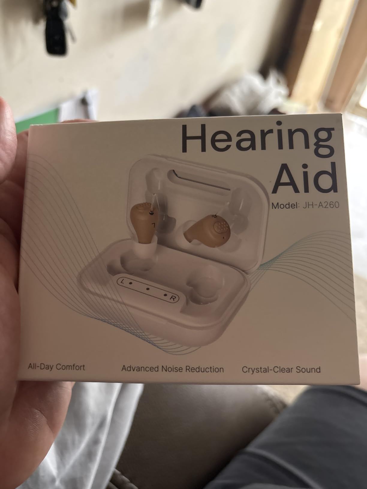 HEARO OTC Hearing Aids for Seniors, Rechargeable CIC Invisible, Pair customer photo 2
