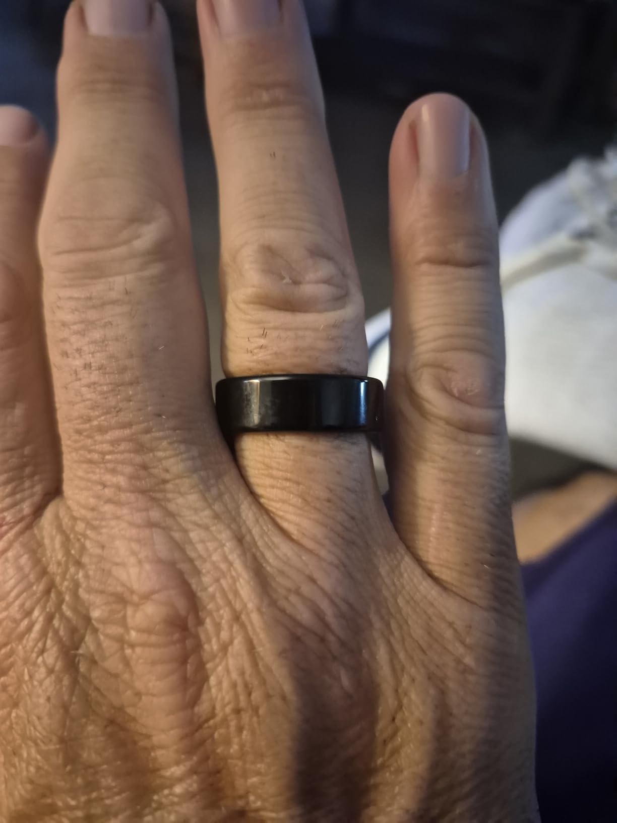Smart Ring for Women & Men, Sleep and Stress Fitness Tracker (Rose Gold 9) customer photo 1