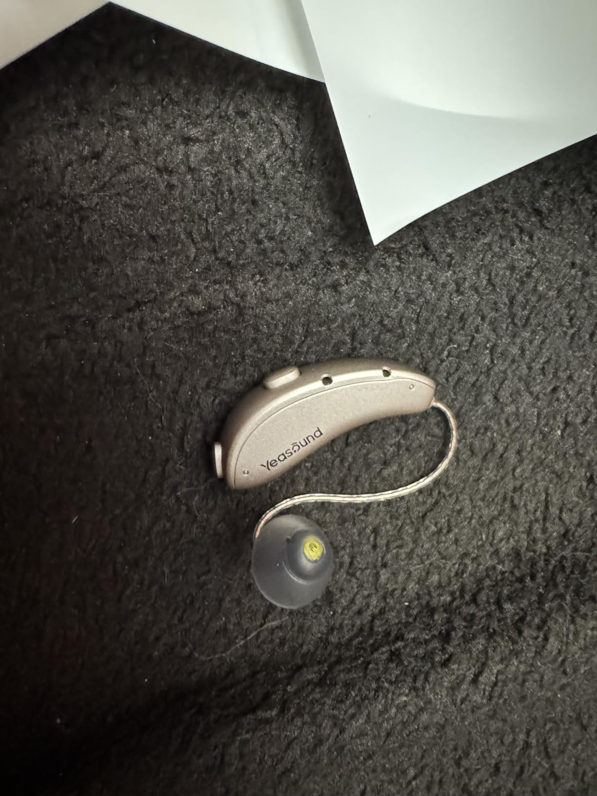 Yeasound RIC700 Hearing Aids, AI Powered Noise Reduction and Clearer Speech, Hearing Aids with Bluetooth Streaming for iOS, Up to 8000Hz Clear Audio, Easy App Control, Discreet & Comfort, IPX8 customer photo 1
