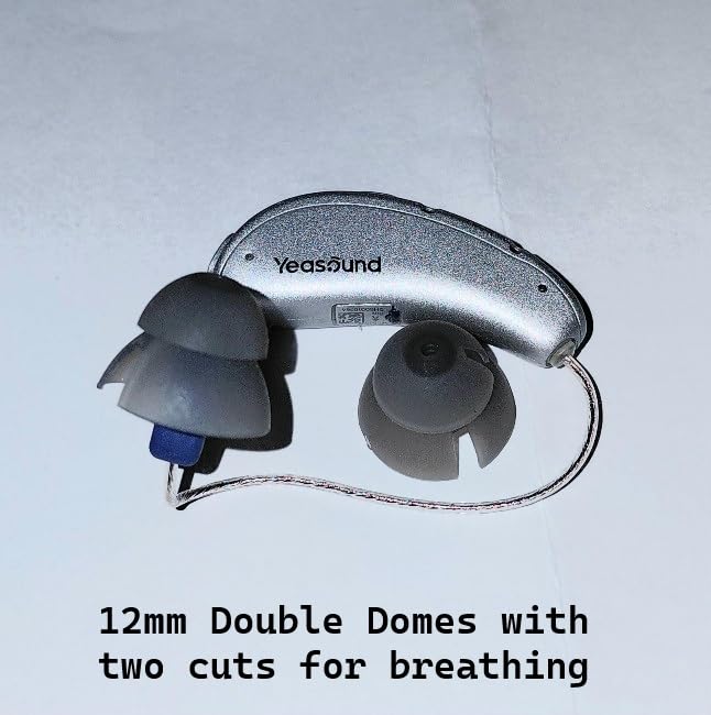 Yeasound RIC800 Hearing Aids, AI Powered Noise Reduction and Speech Enhancement Hearing aids with Bluetooth Calls & Music Enabled, Comfortable & Invisible, 92 Hours Long-Lasting and IPX8 Waterproof customer photo 1