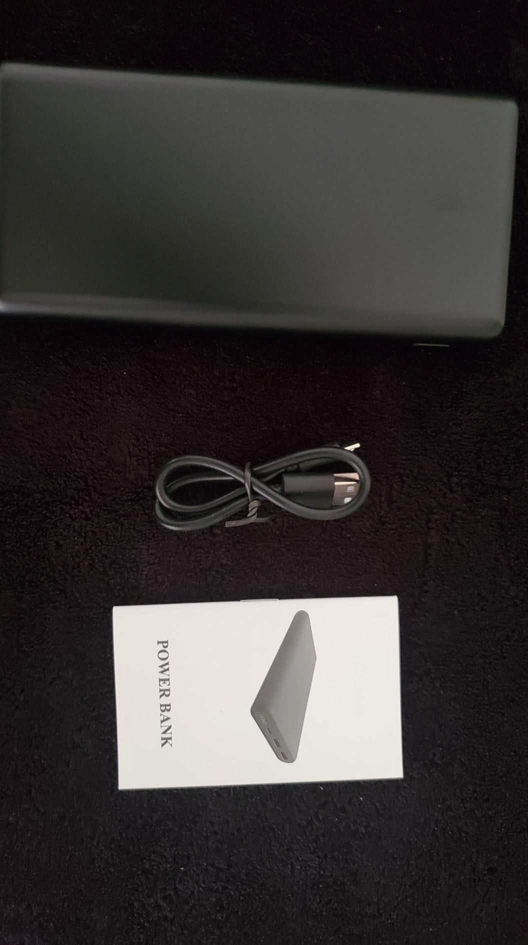Magnetic Portable Charger 10800mAh with Built-in Cables,Wireless Power Bank for Magsafe,25W PD Fast Charging USB-C Travel Essentials Battery Pack for iPhone 17/16/15/14/13/12 Series,Apple Watch-Black customer photo 2