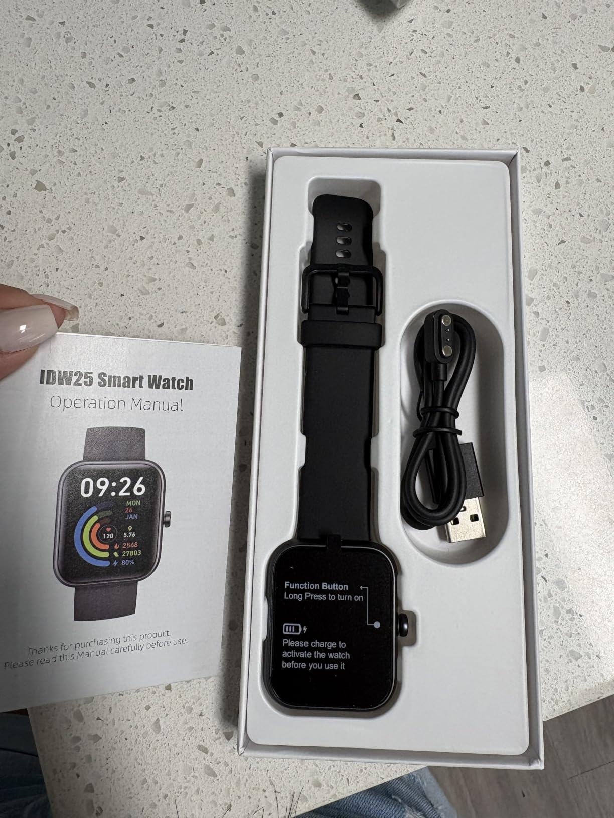 Smart Watch with Alexa Built-in, 1.83
