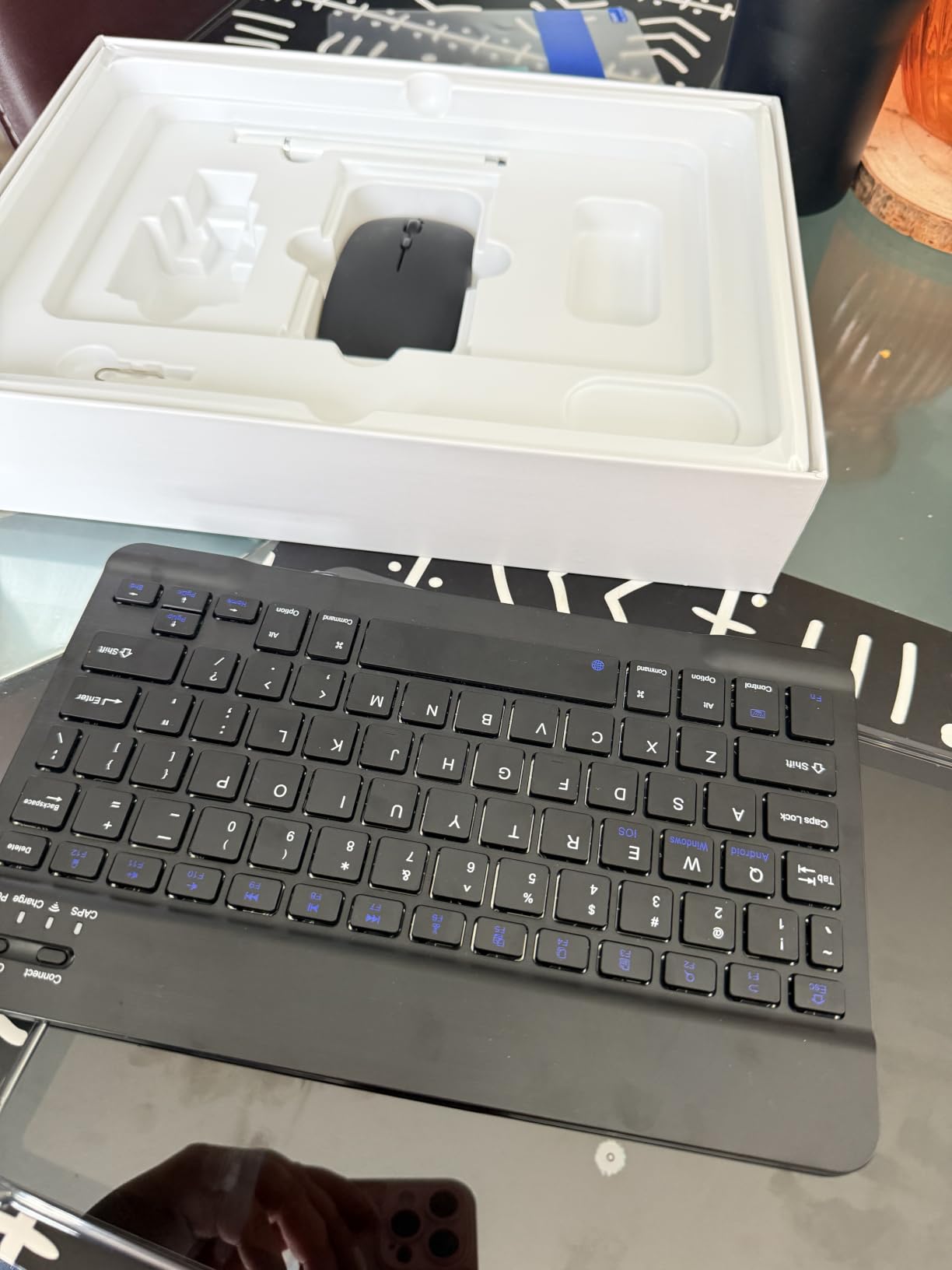 2026 Upgraded 12.2 inch Tablet, Android 16 Tablet with Keyboard, 2.5K QHD Display for High-Res Gaming/Art/Productivity, Up to 48GB+256GB+2TB TF,Octa-Core/10000mAh/Widevine L1/GMS/GPS/4-year Warranty customer photo 1