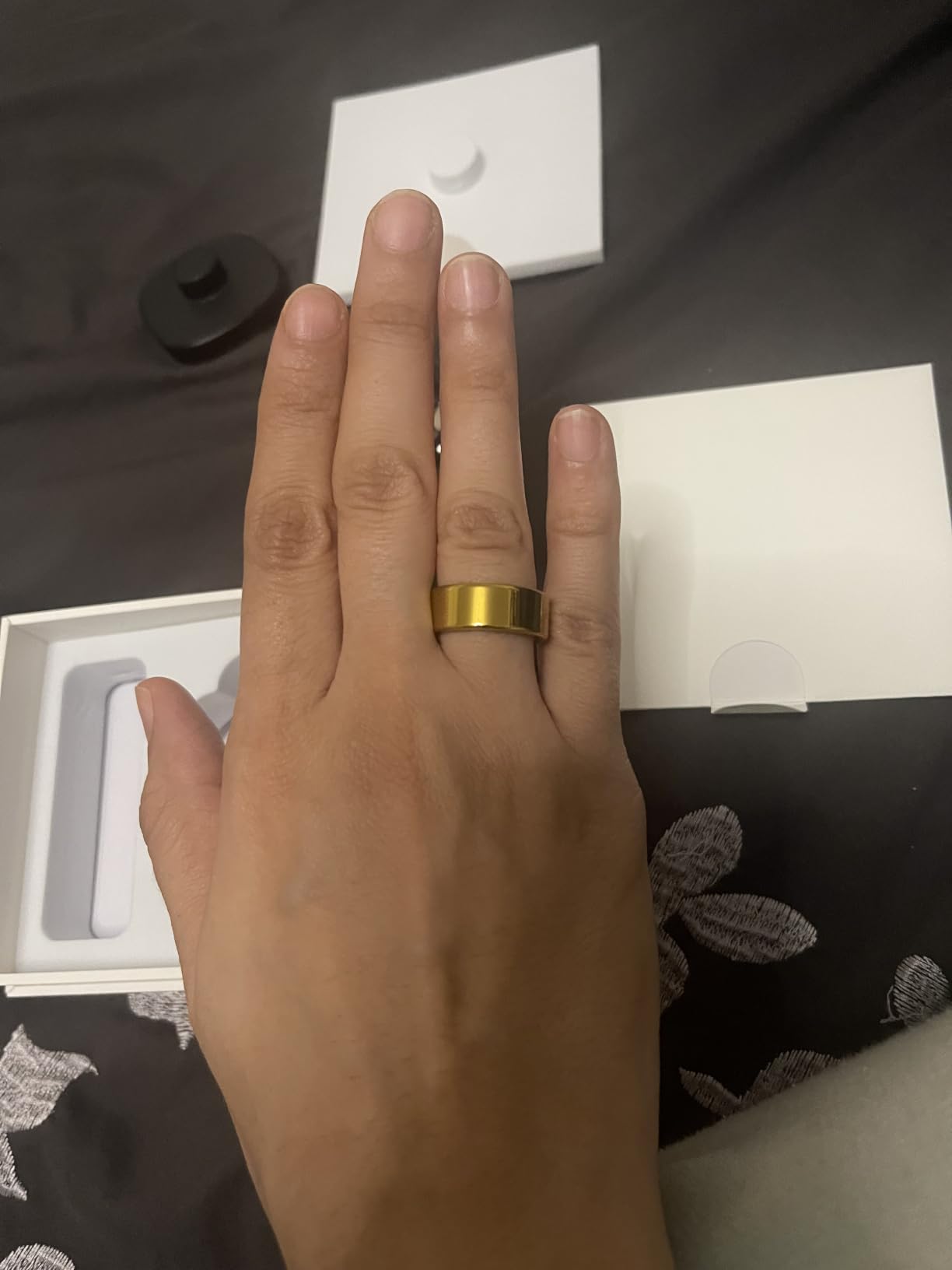 2026 Smart Ring For Women & Men, Sleep Health Fitness Tracker, Silver 7 customer photo 2