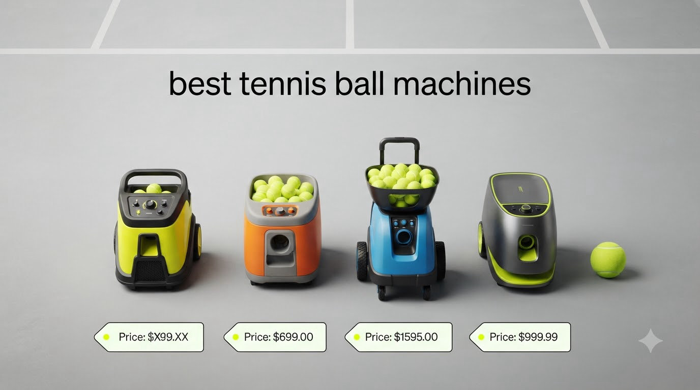 best tennis ball machines