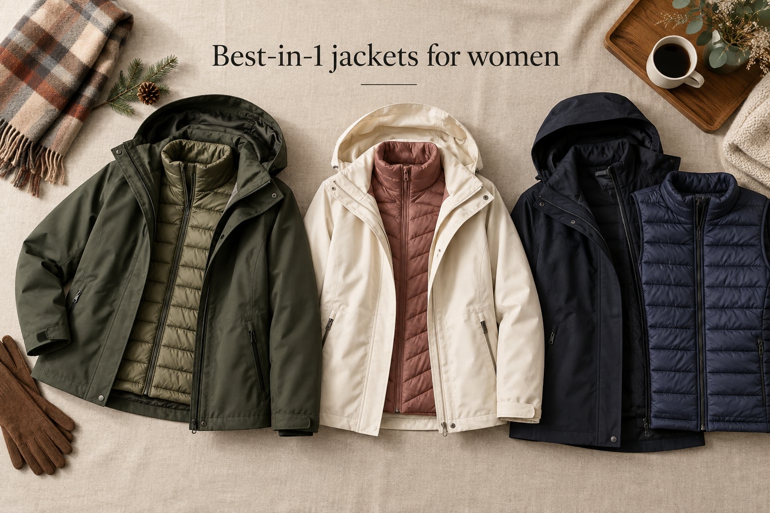 Best 3-in-1 jackets for women