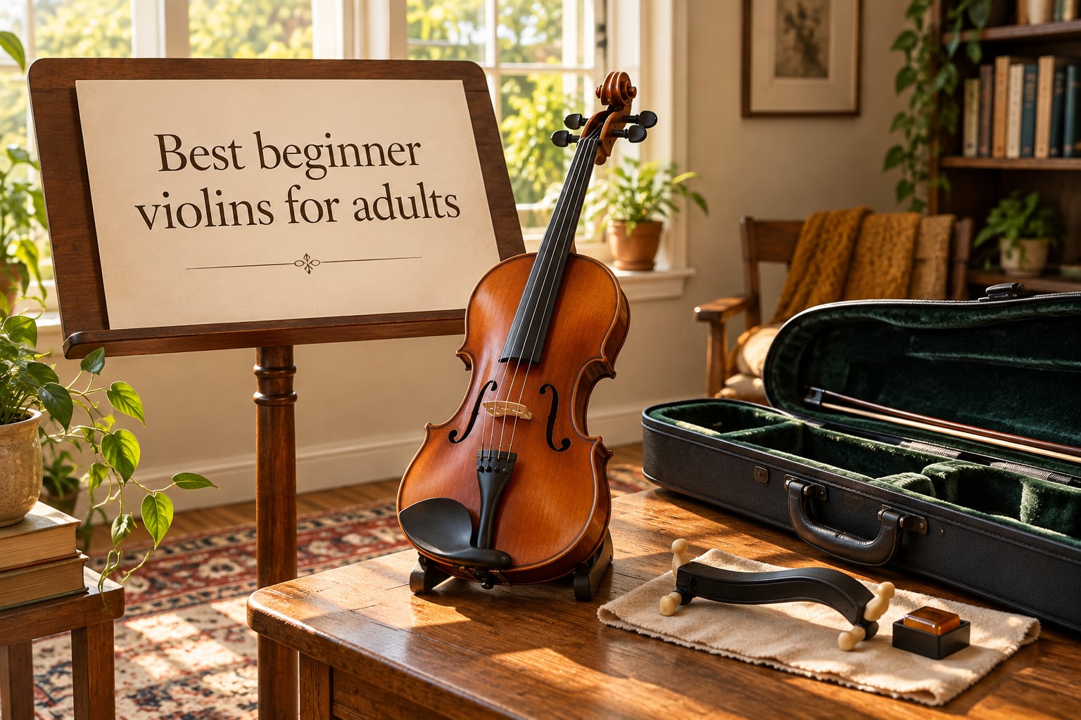 Best beginner violins for adults