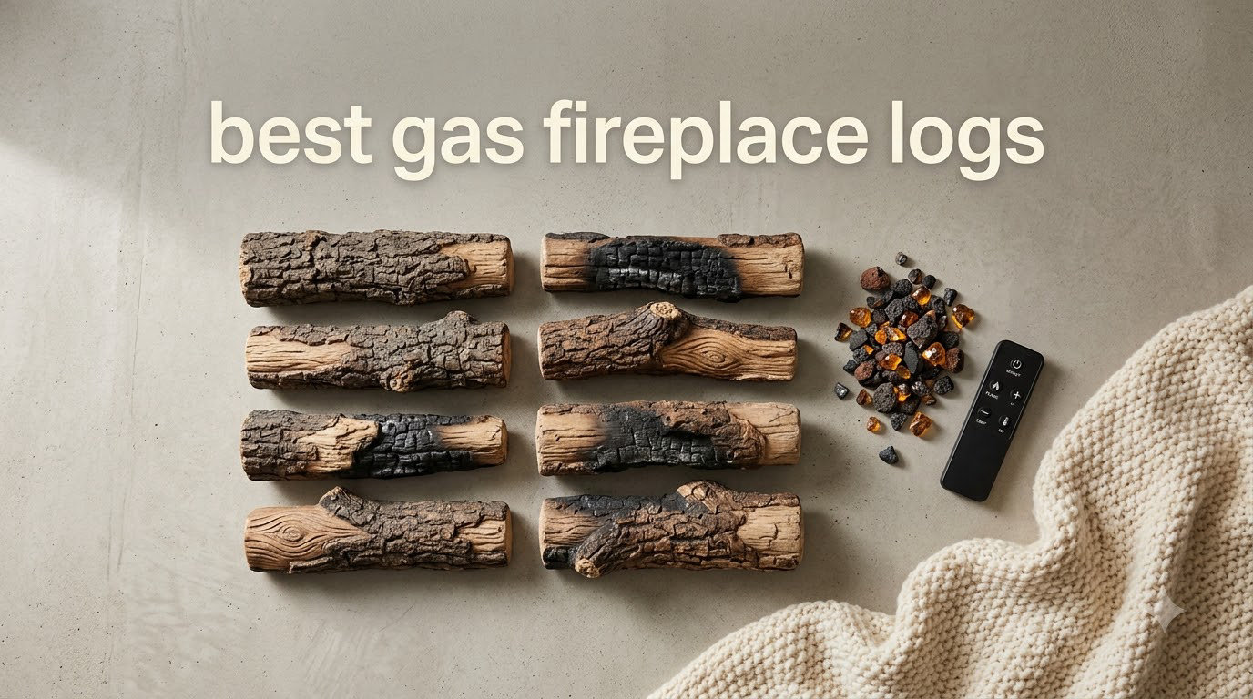 best gas fireplace logs