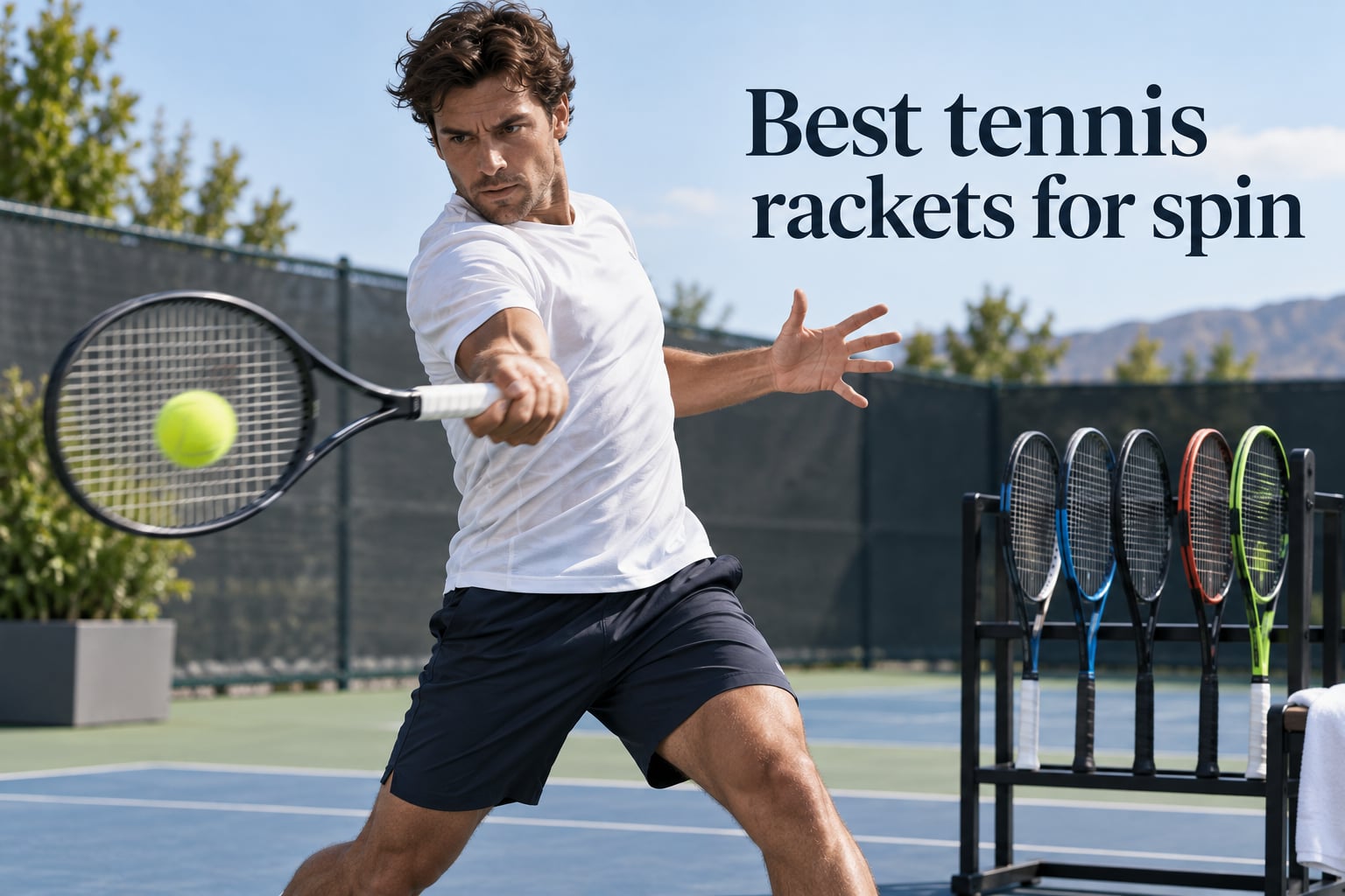 Best tennis rackets for spin