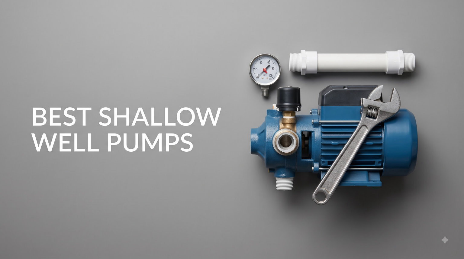 best shallow well pumps