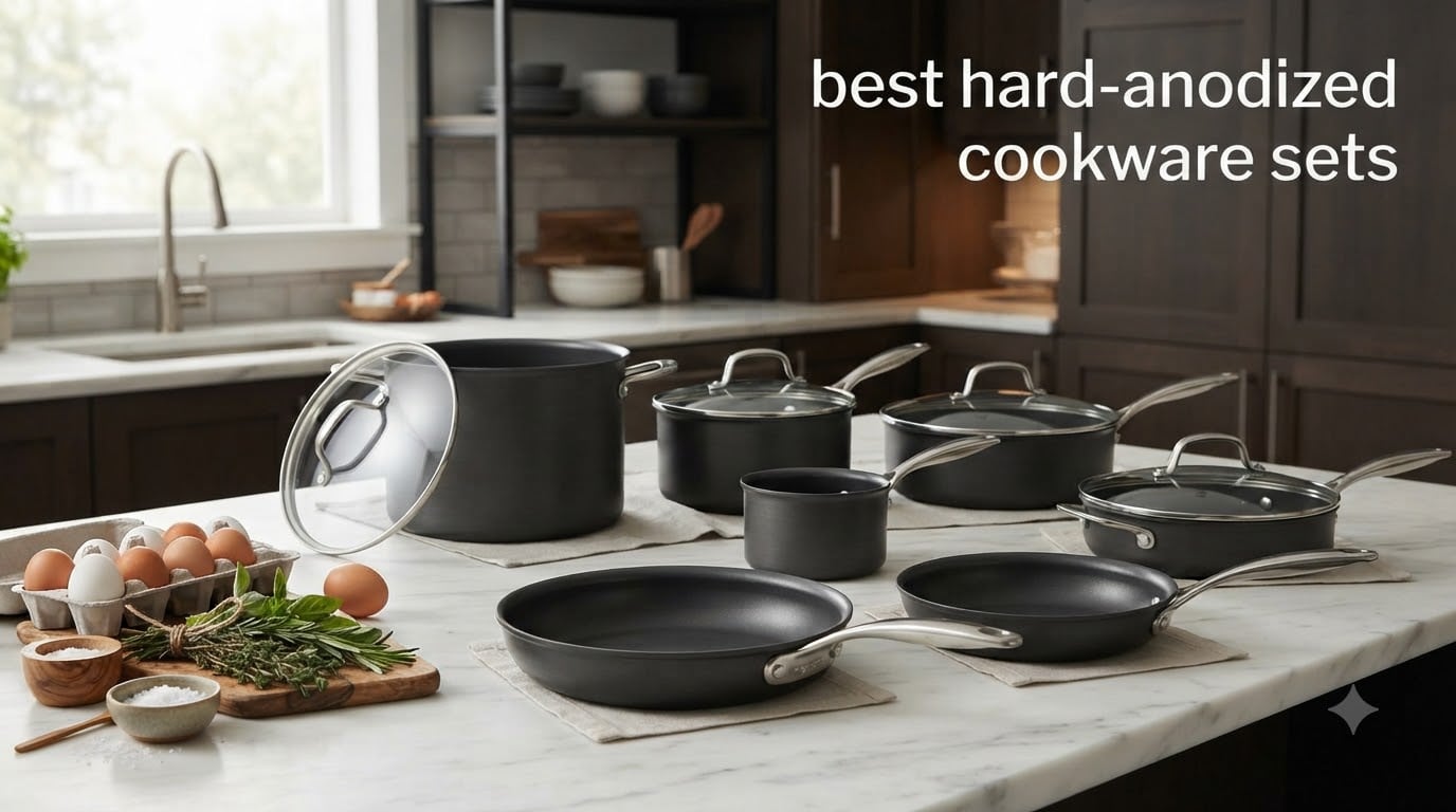 best hard-anodized cookware sets